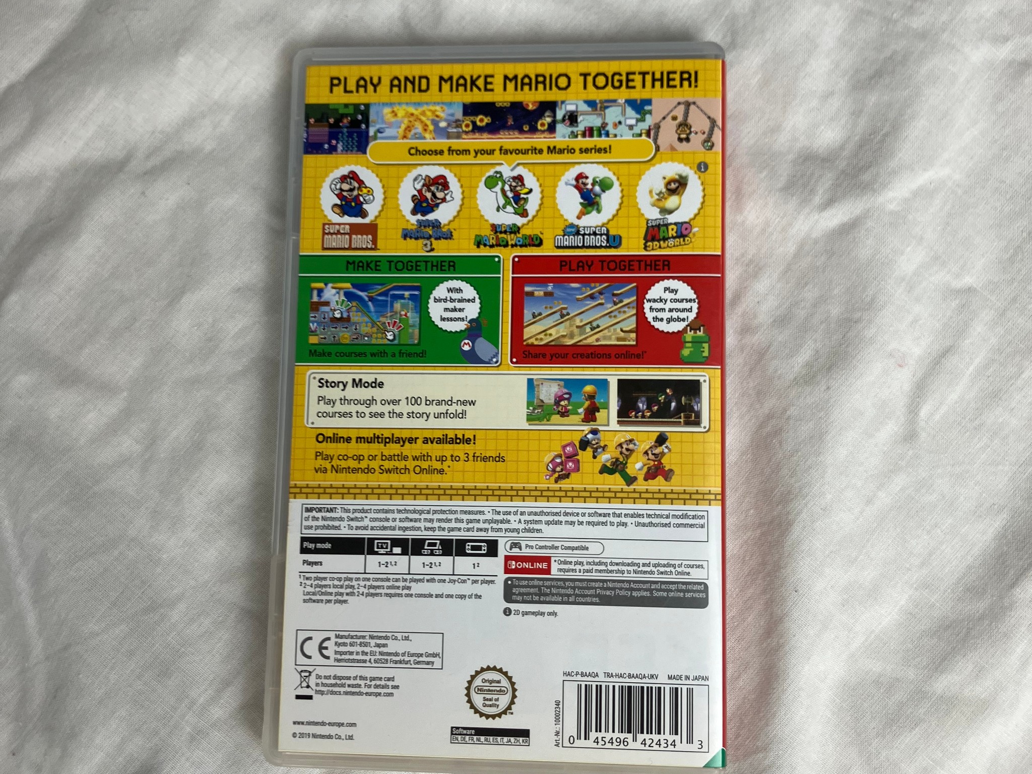 Super Mario Maker 2 NINTENDO SWITCH