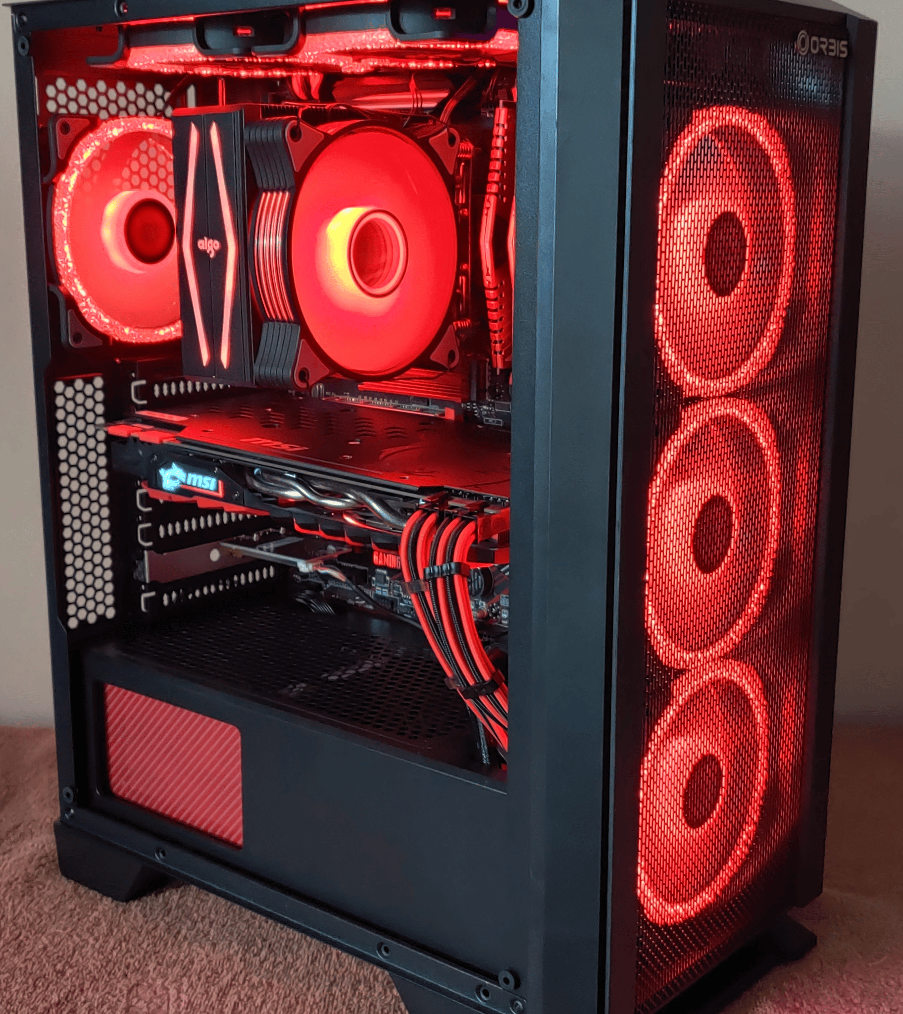 Big Red Gaming PC WIFI