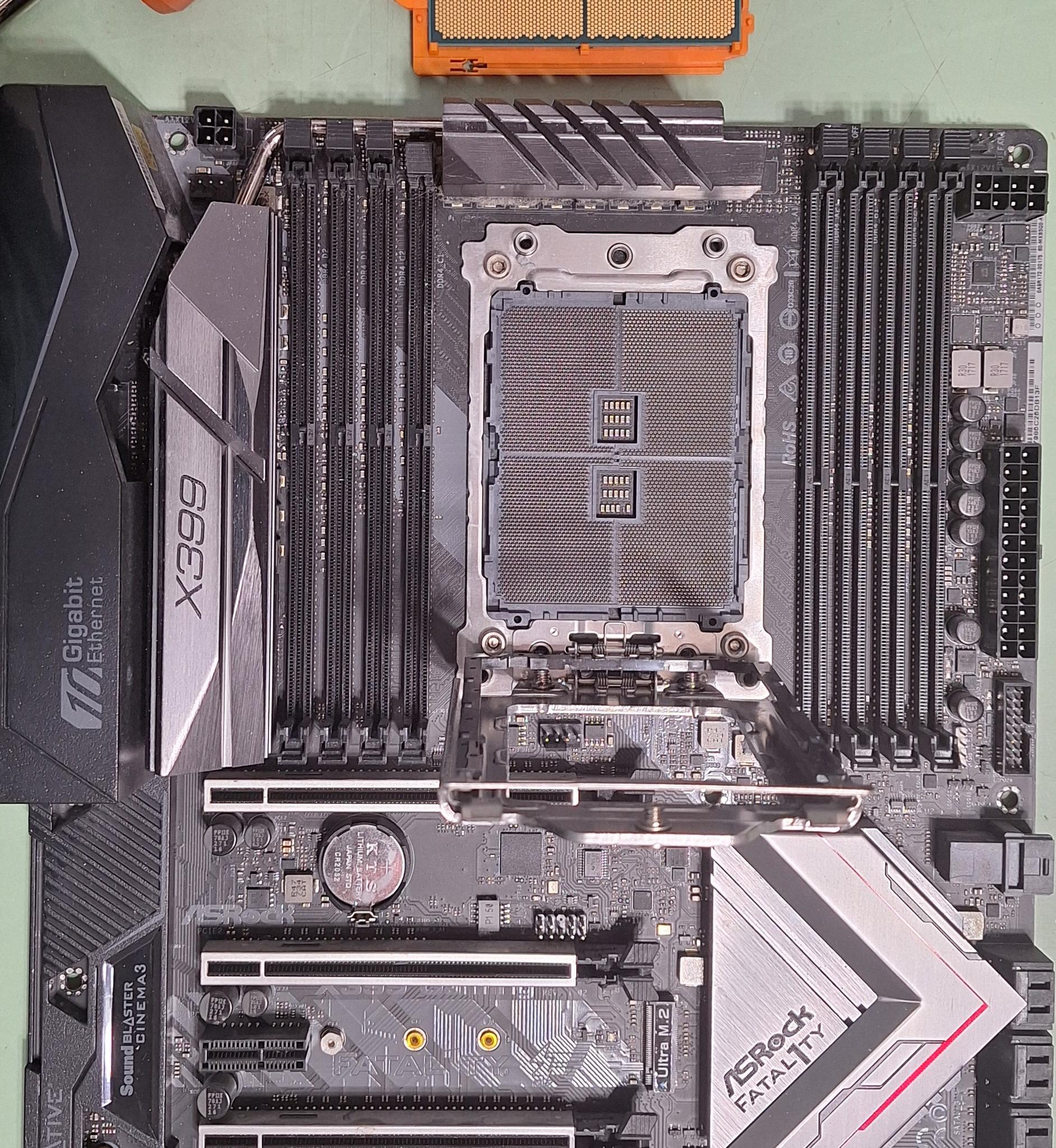 Threadripper 2920X + X399 Motherboard + Ram + 2 Gen M.2 SSD's + a SATA Controller card