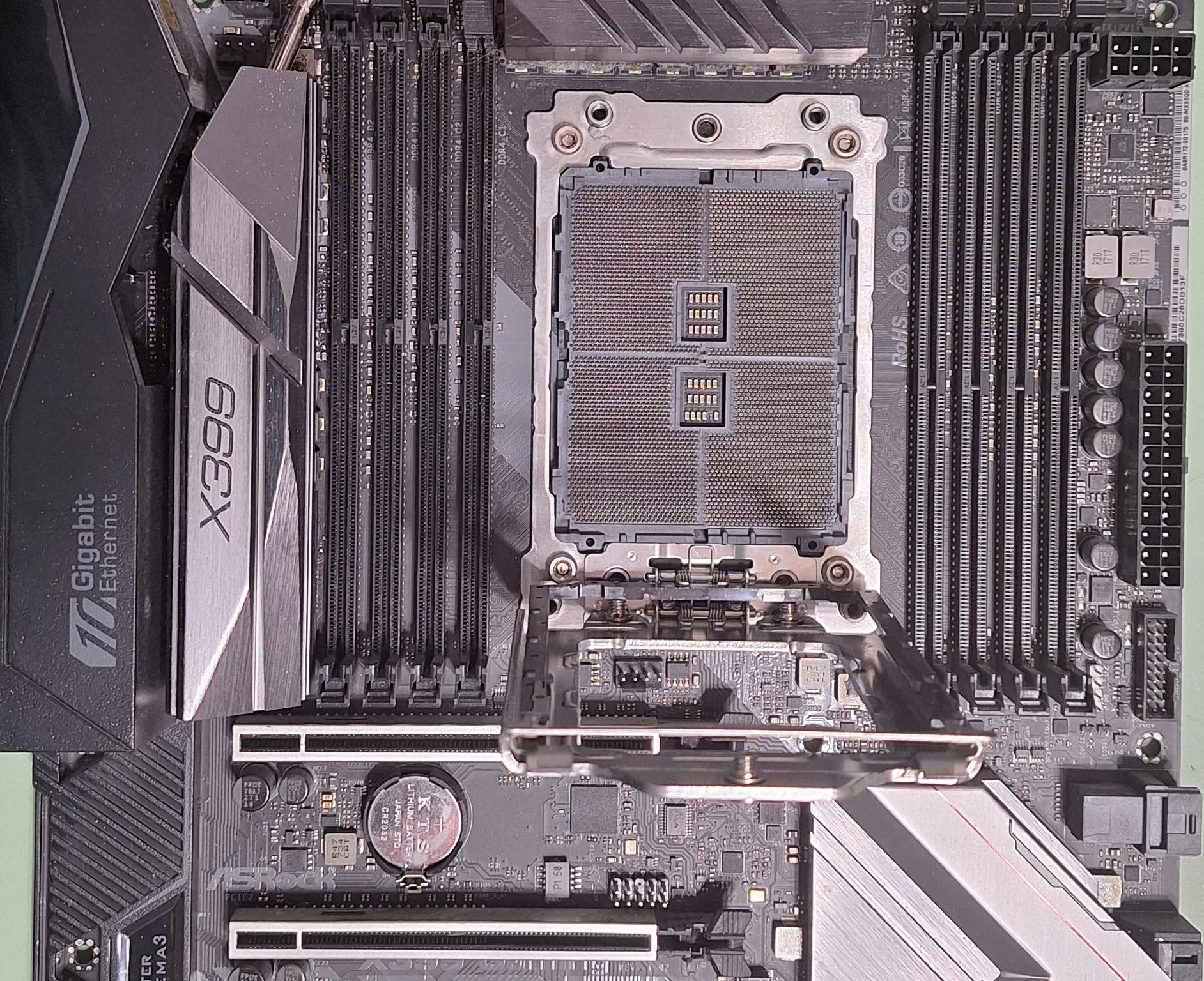 Threadripper 2920X + X399 Motherboard + Ram + 2 Gen M.2 SSD's + a SATA Controller card