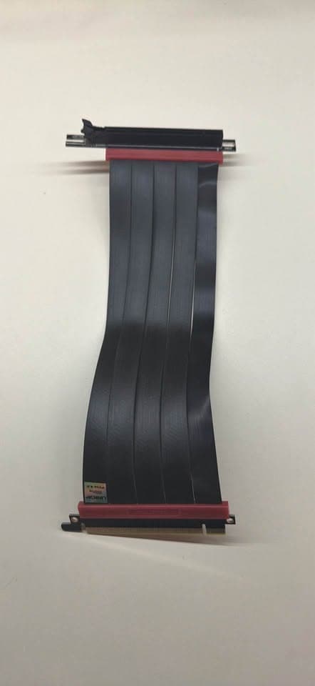 LINKUP PCIe 4.0 GPU Riser Cable for Vertical Graphics Card Mount