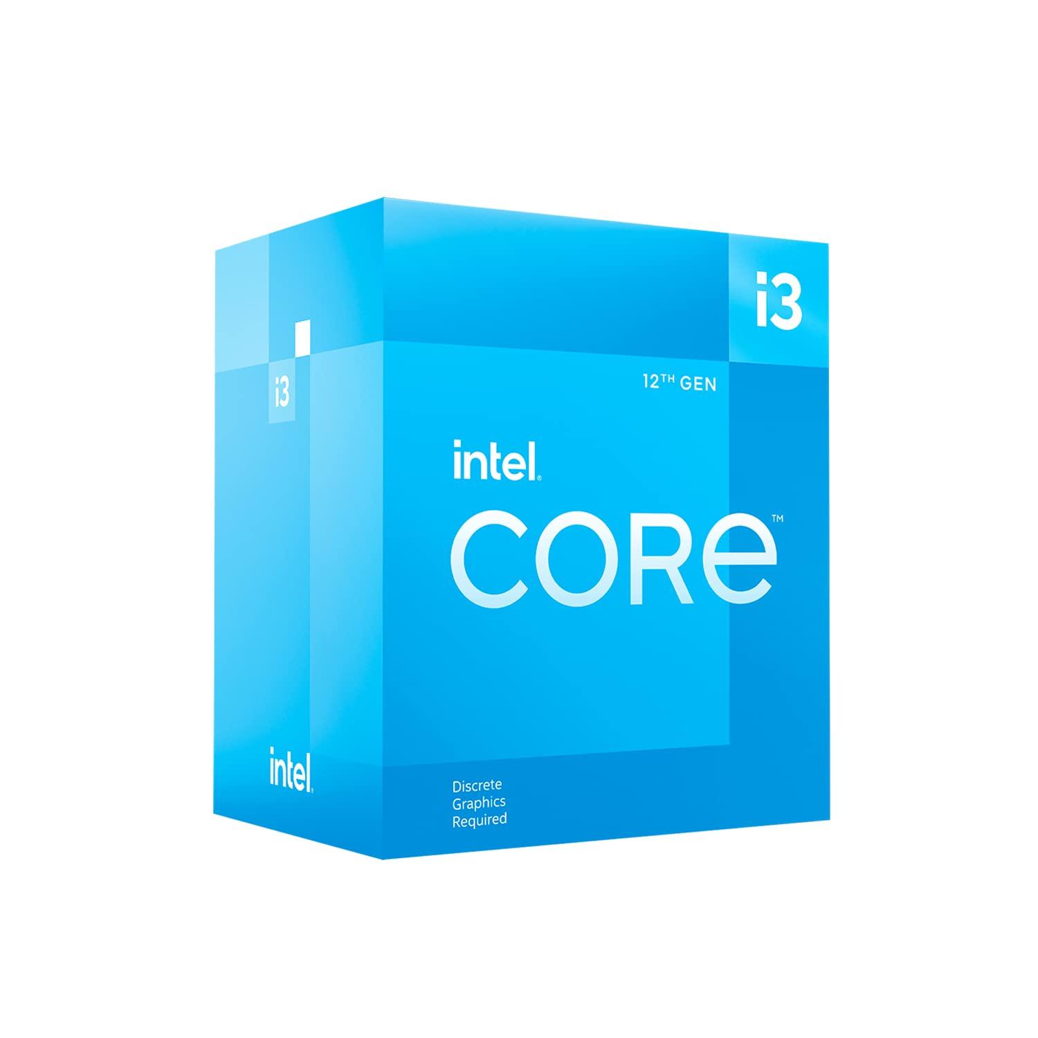 Intel Core i3-12100f with cooler