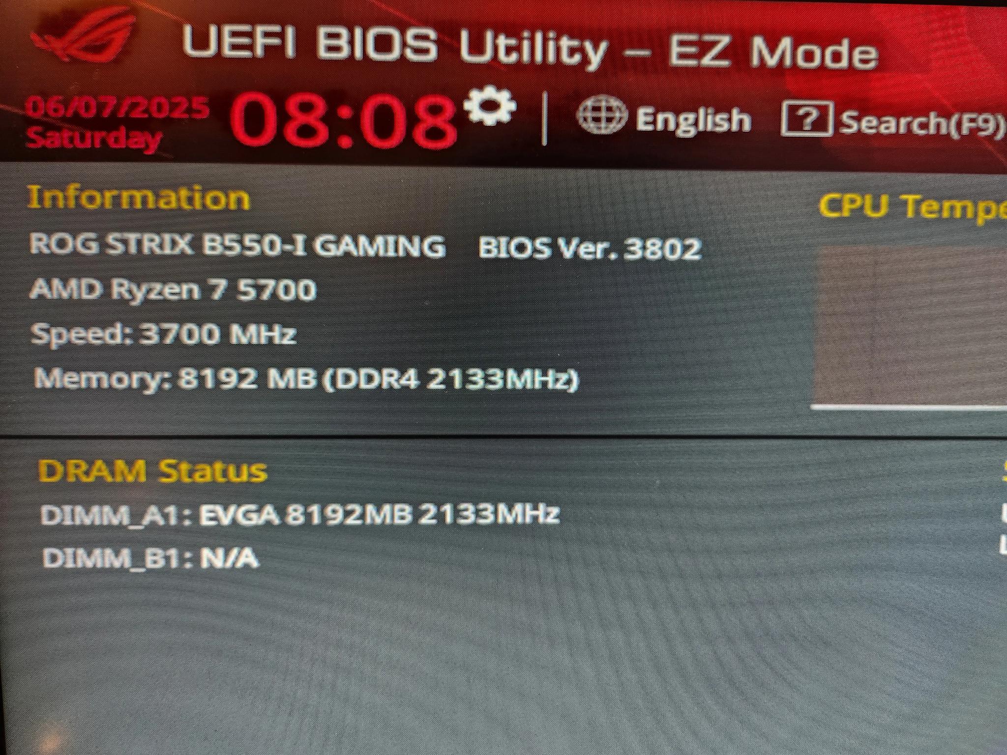 Asus ROG STRIX B550-I GAMING | Mini ITX AM4 Motherboard