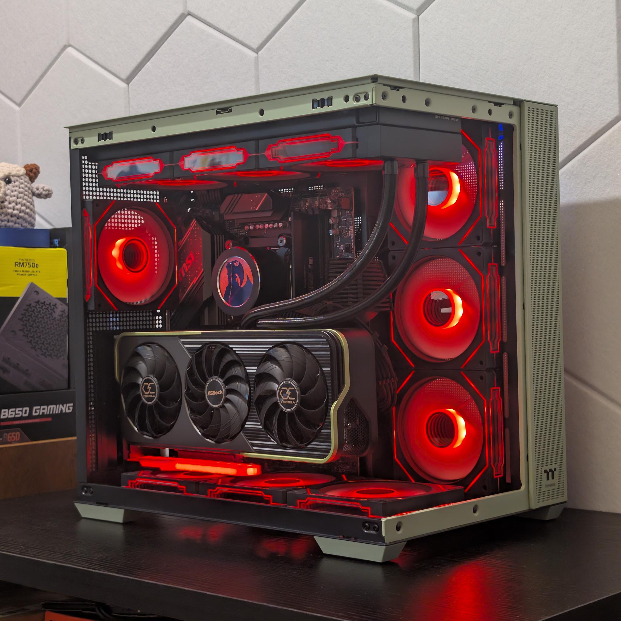 🍵🍏 1440p Gaming Beast | RX 6950XT | Ryzen 7 7700X | 2TB SSD | 32GB RAM | WiFi 6 & Bluetooth 🍵🍏