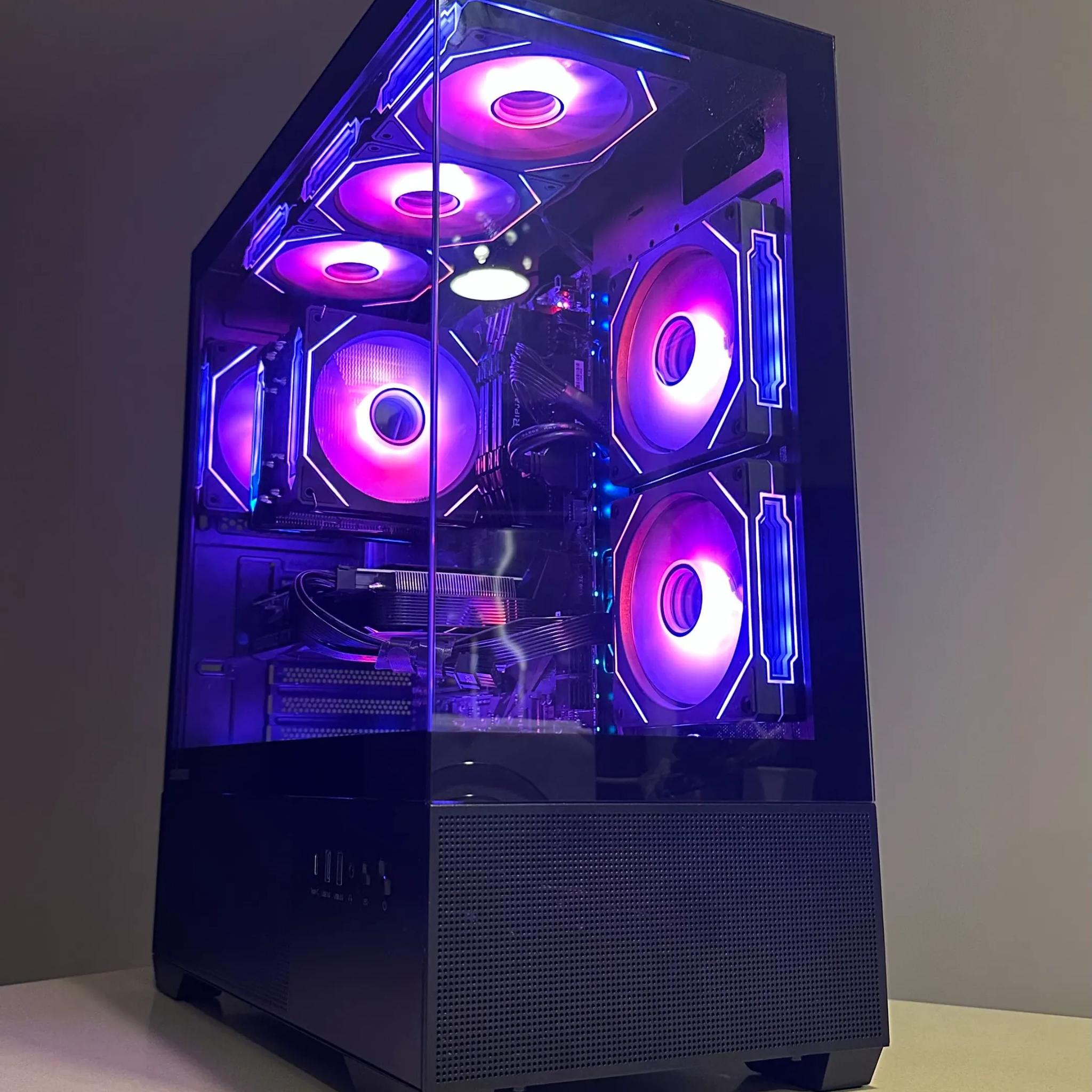Powerful Gaming PC - Intel Core i7-9700K | ASUS NVIDIA RTX 3060 Ti | 32GB Ram | 1TB SSD | Win11