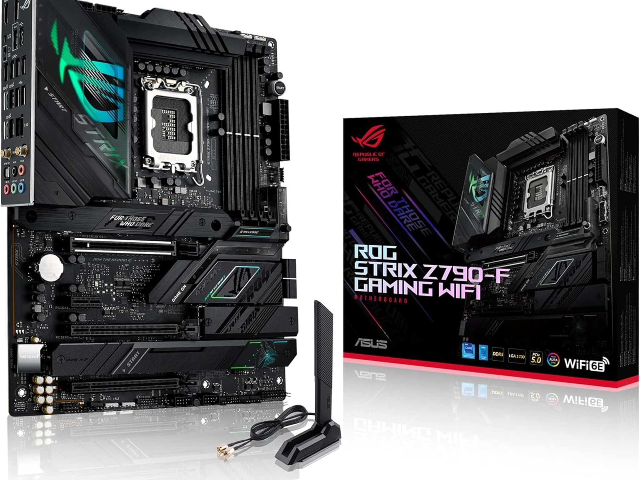 ASUS ROG Strix Z790-F Gaming WiFi 6E LGA 1700(Intel 14th&13th &12th Gen) ATX gaming motherboard