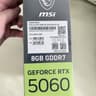 MSI RTX 5060 SHADOW 2X OC Sealed New