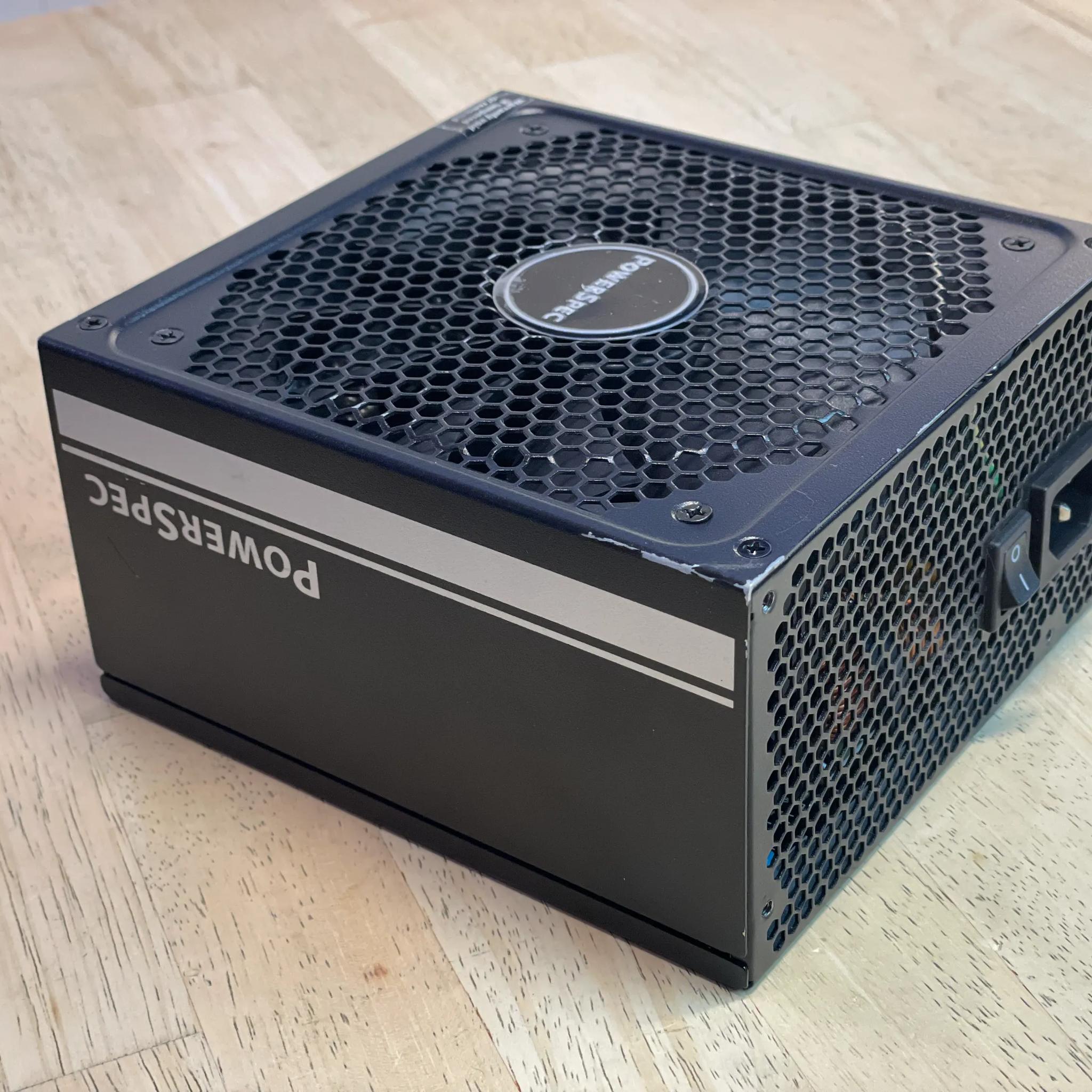 PowerSpec 1050 Watt 80 Plus Gold ATX Fully Modular Power Supply