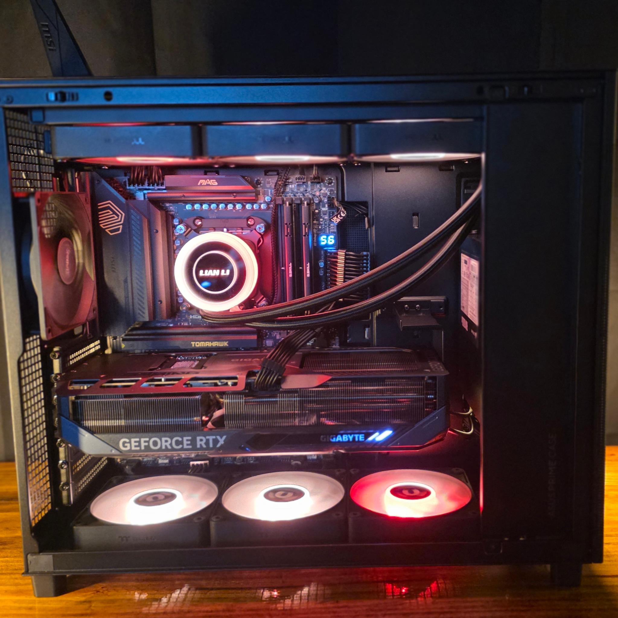 GeForce RTX 5070 Ti Custom Gaming PC - Ryzen 7 7800X3D, 32GB RAM