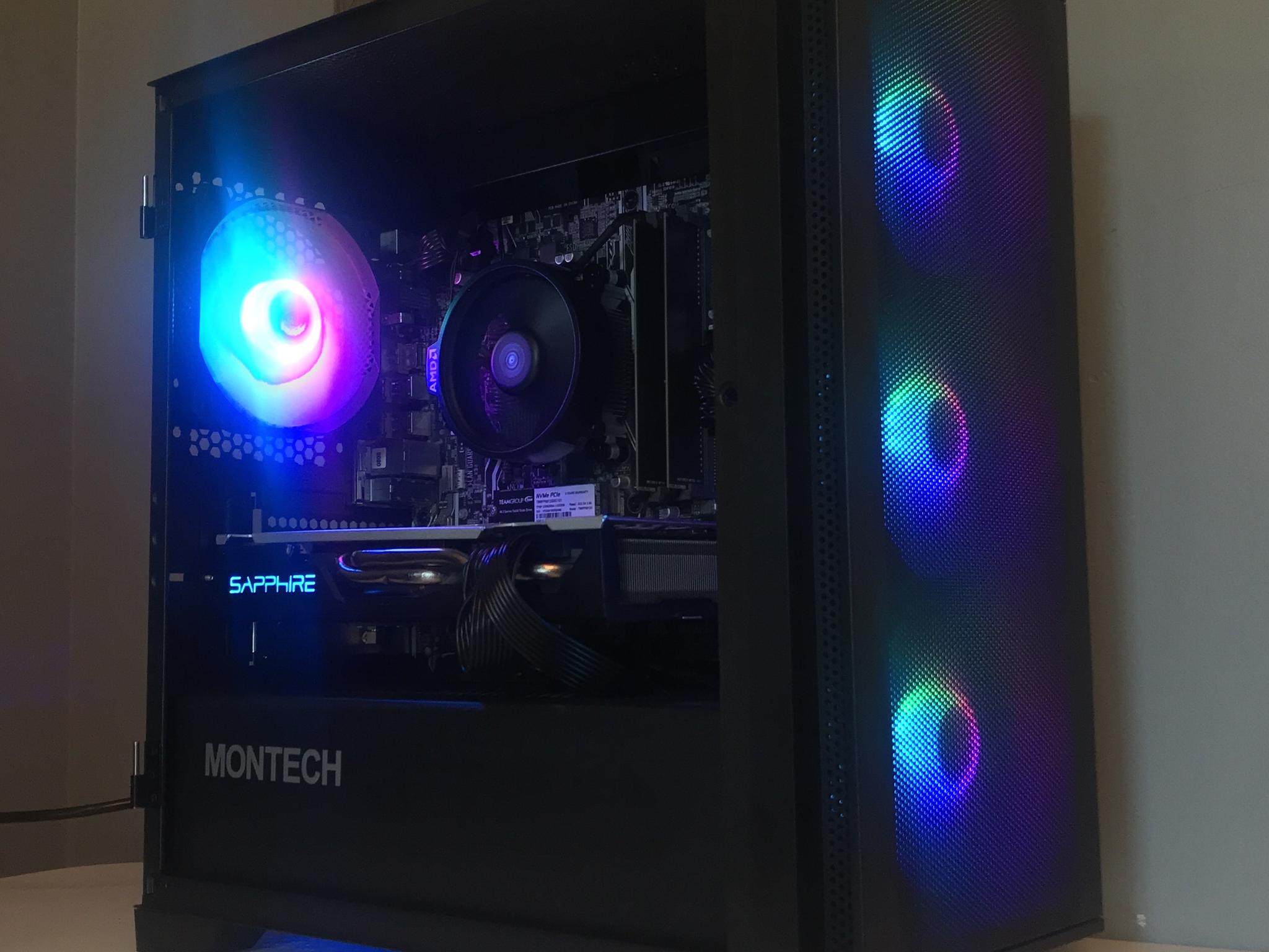 🫐Budget Gaming Computer |WIFI| Ryzen 5 1400 | RX 580 8GB | 16GB RAM | 512GB NVME SSD | Win 10 Pro🫐