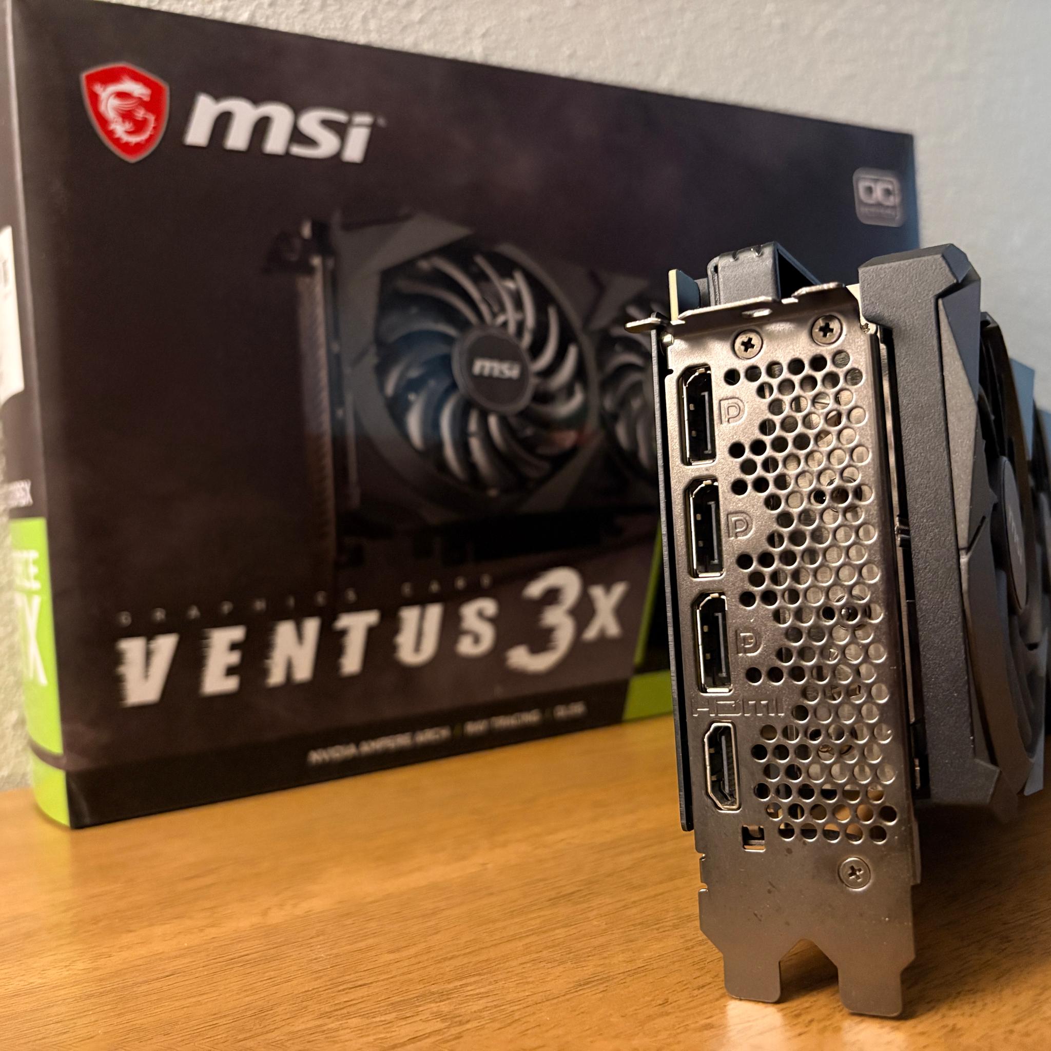 MSI GeForce RTX 3090 Ventus 3X OC 24GB GDDR6X Graphics Card - Used, Fully Working
