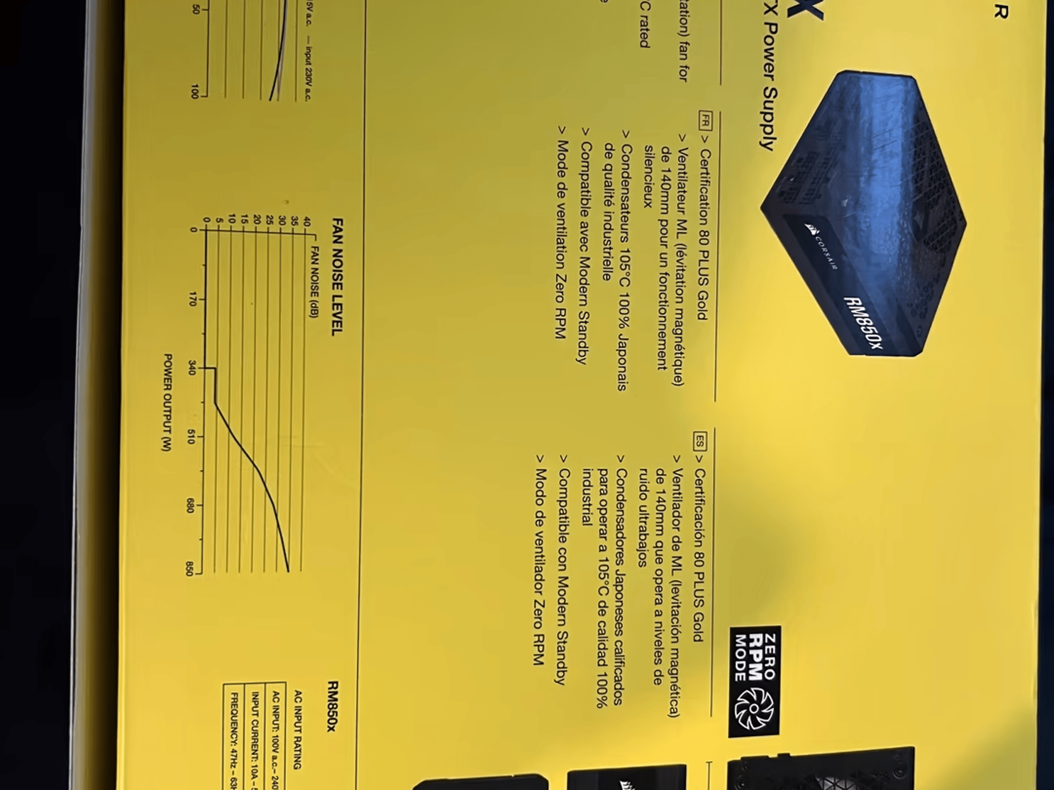 Corsair RM850x 80+ Gold