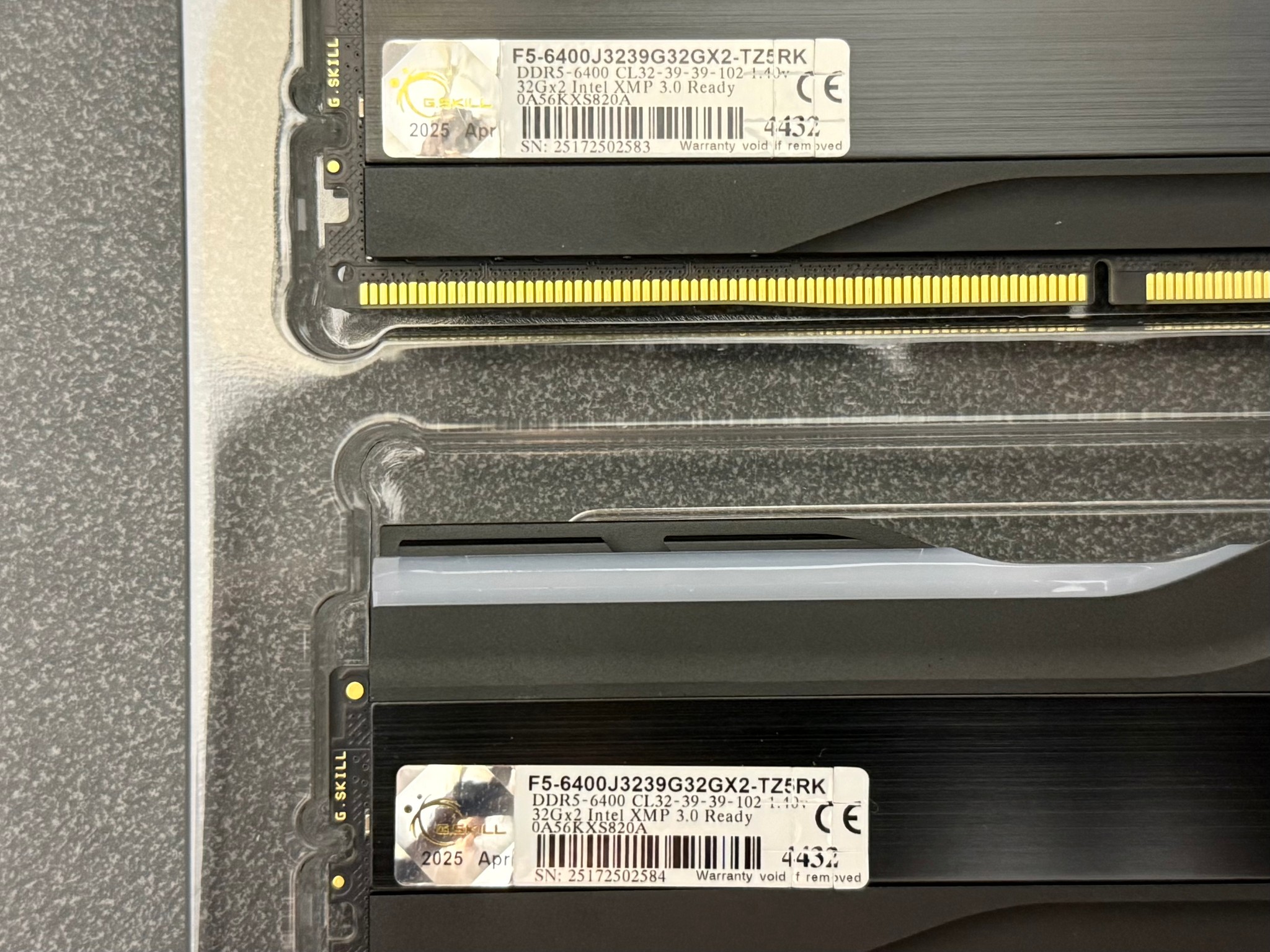 Tested 64GB 6400MHz CL32 Black G.Skill Trident Z5 RGB (2x32GB) DDR5 RAM