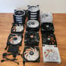 Lot of 30x Fans! | 120mm + 140mm | Fan Hub | Multi-Branded | Negotiable