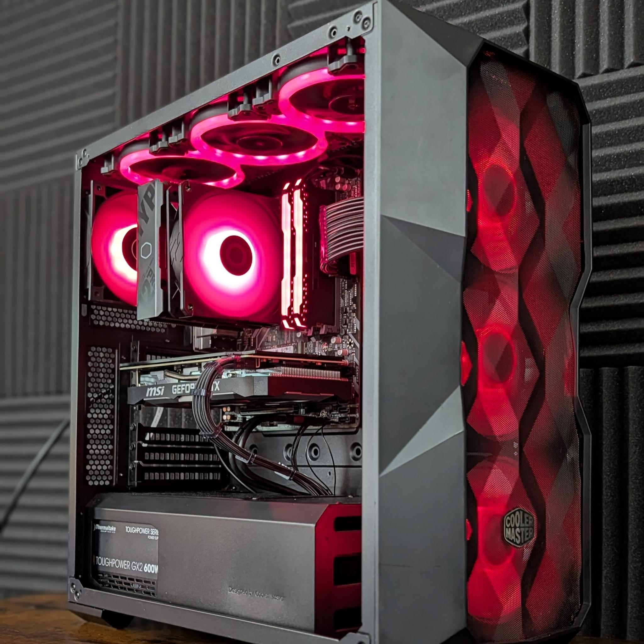 RTX 2060 Gaming PC – Ryzen 5 3600, 16GB RGB RAM, 512GB NVMe, WiFi + Bluetooth