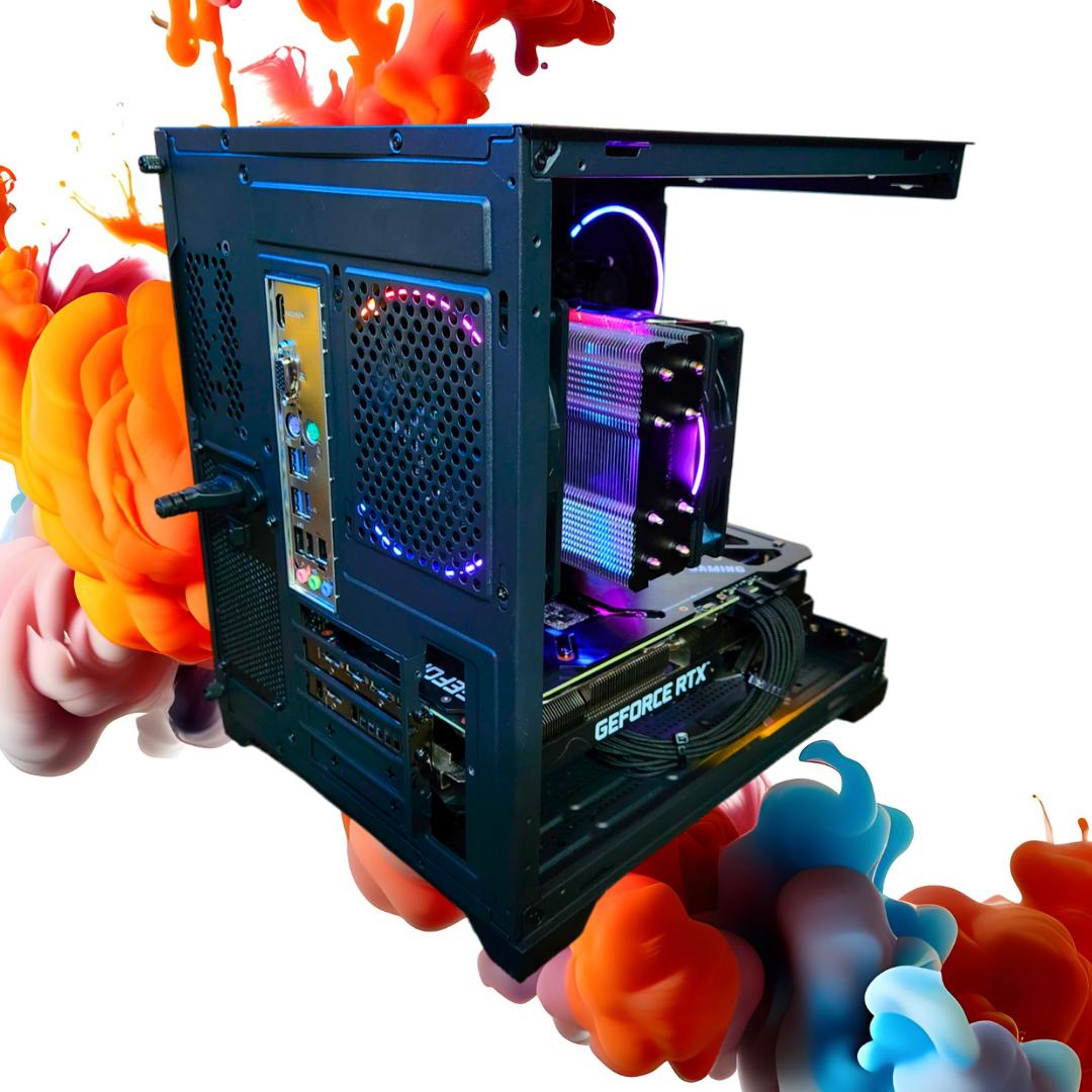😇Archangel🗡: RTX 3070 TI | Ryzen 7600x | 32GB DDR5 RAM | 1TB SSD | 4 RGB Ring Fans | Black RGB PC