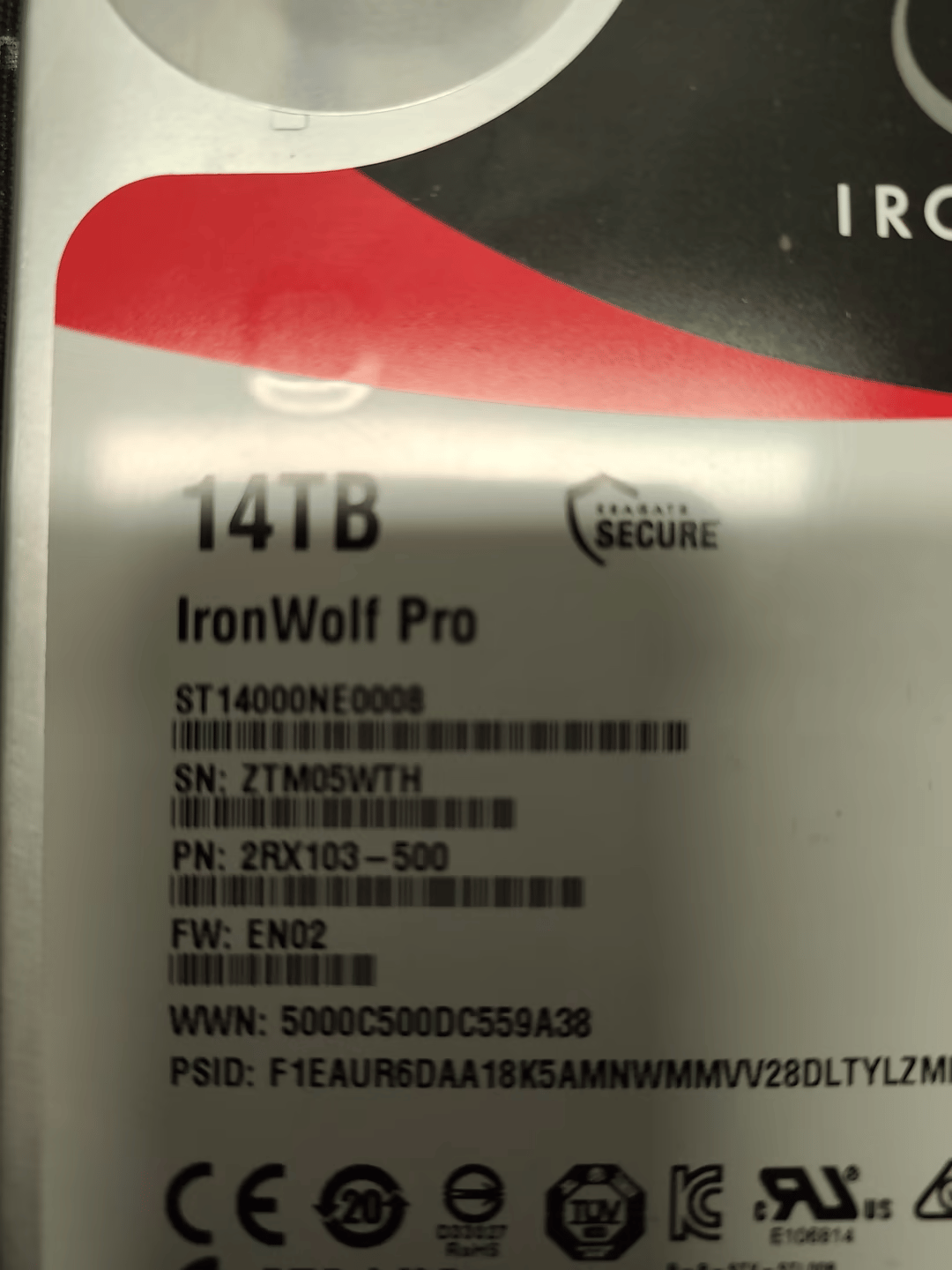 Seagate 14TB IronWolf Pro NAS Drive