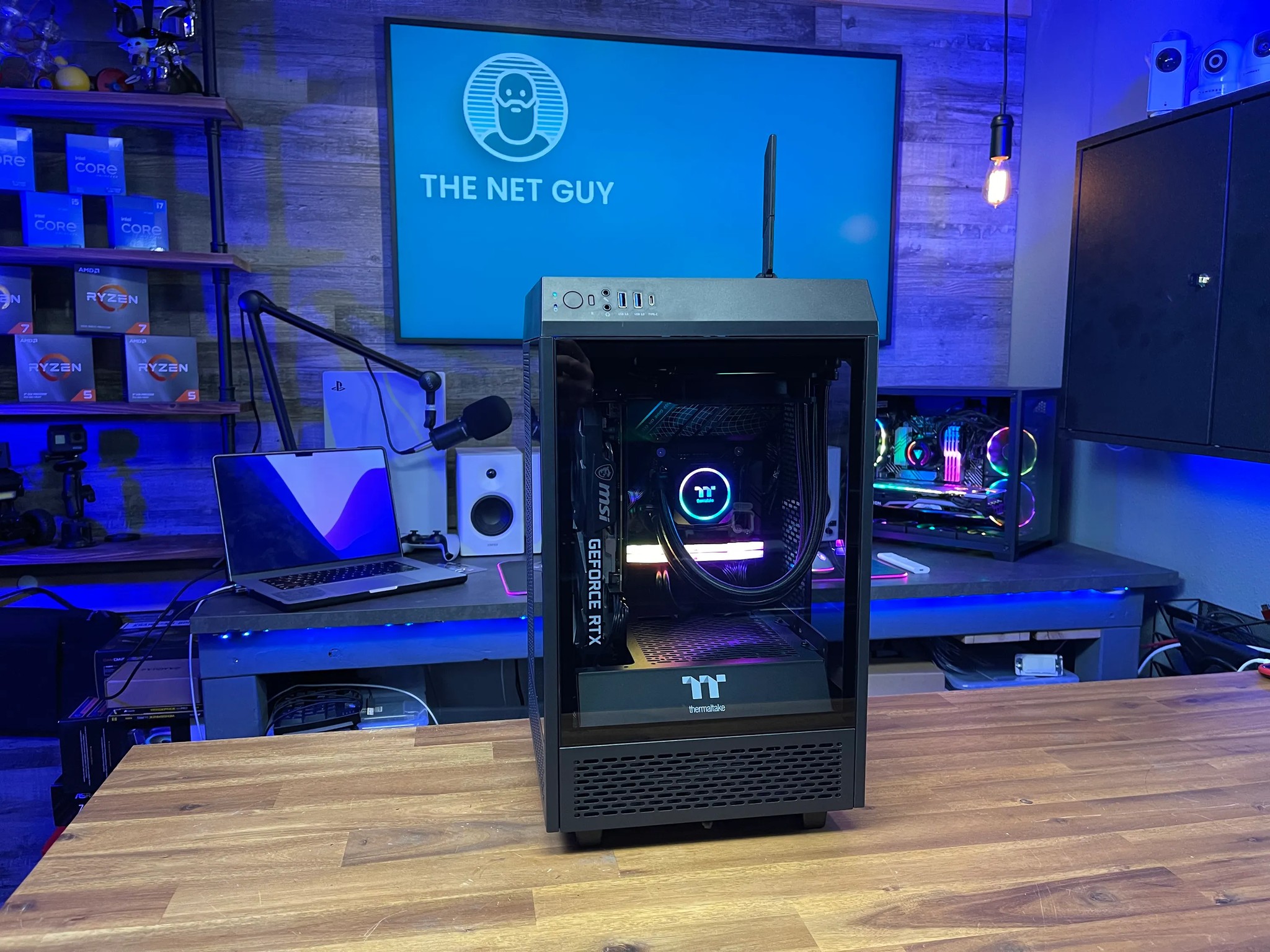 Mid-Range Thermaltake Tower 100 Gaming PC