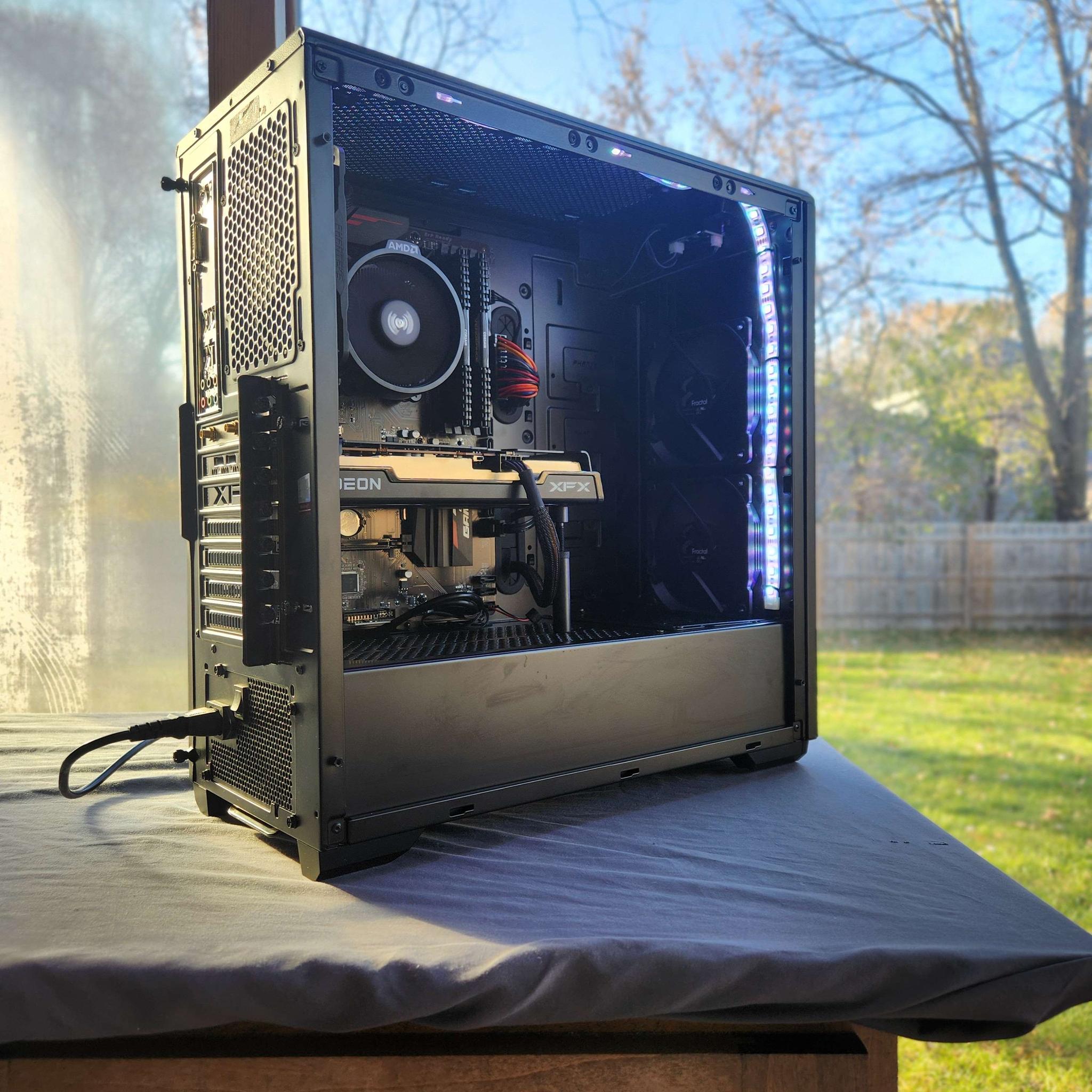 🍀RX 6600 XT | Ryzen 5 3600 | 16GB RAM | 500GB NVMe + 1TB HDD | WiFi | Windows 11