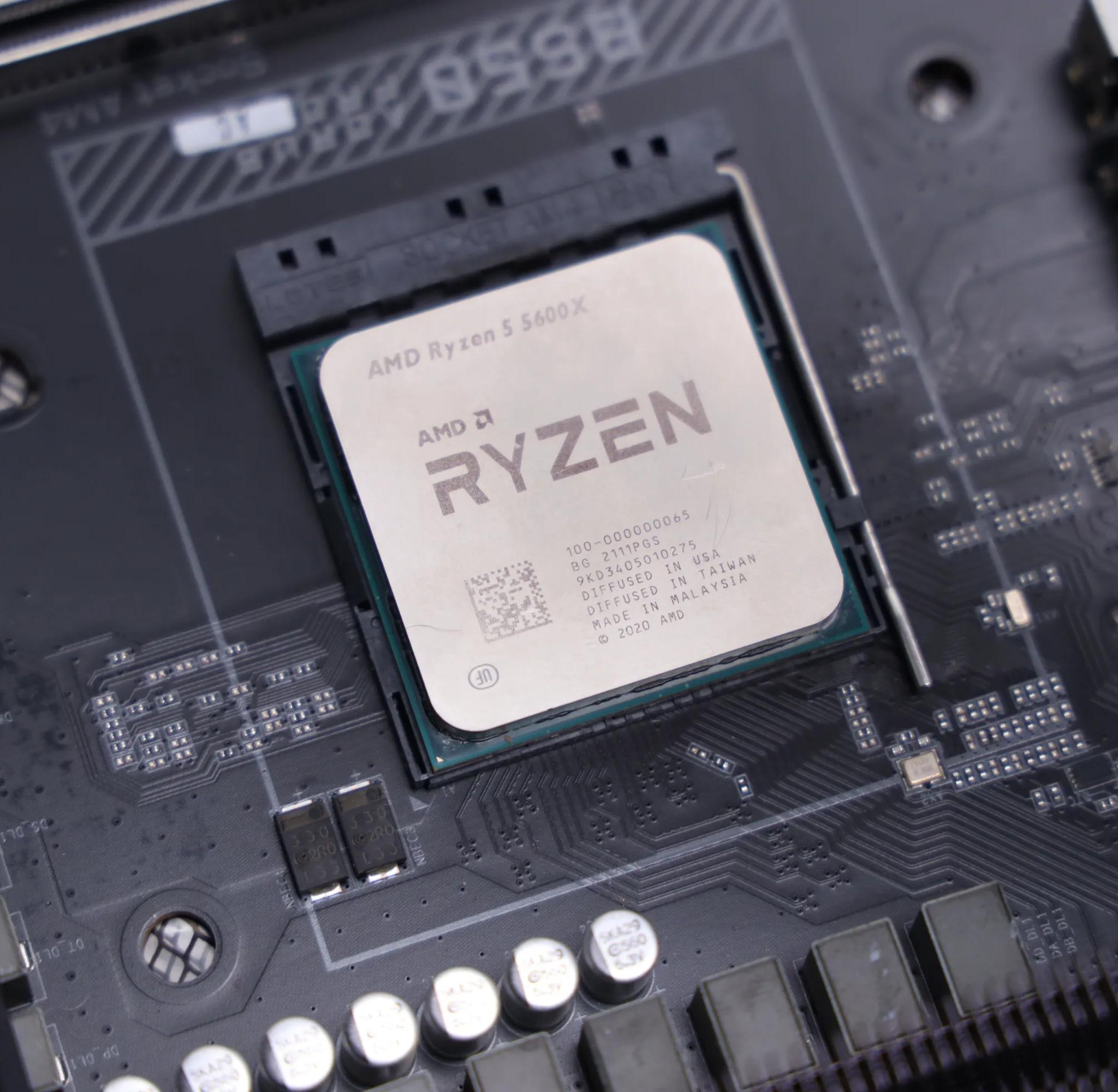 B550 Pro AC/ Ryzen 5 5600x/ 32gb ddr4/ AMD Wraith CPU cooler.