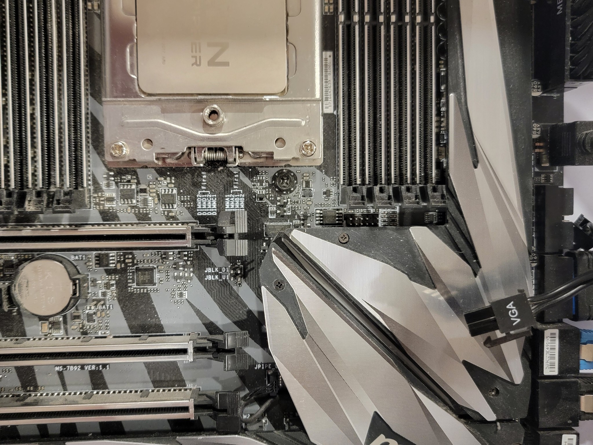 MSI x399 Creation w/2970WX Threadripper And Cooler