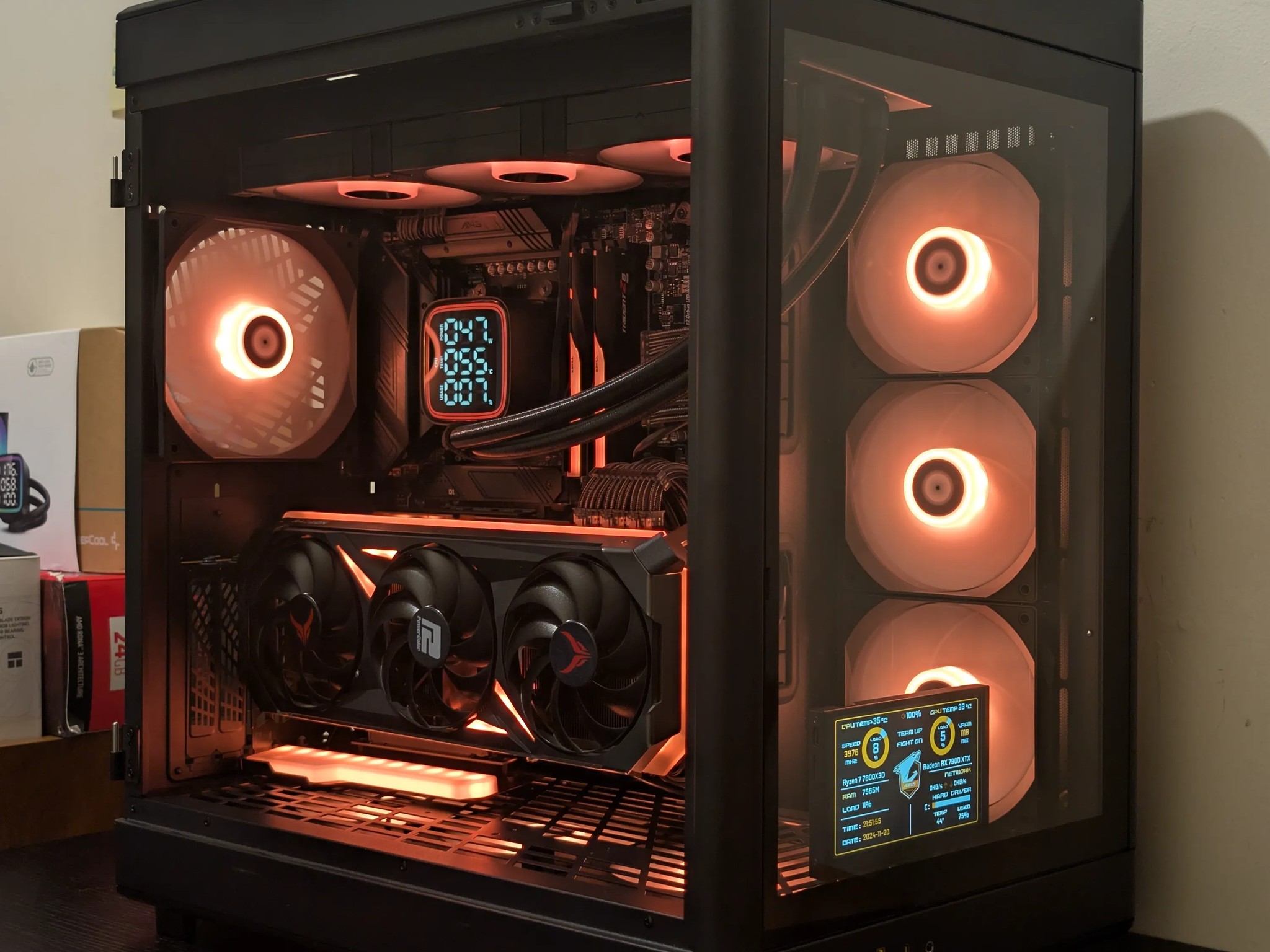 🔥4K Gaming Beast | RX 7900XTX | Ryzen 7 7800X3D | 2TB SSD | 64GB RAM | WiFi 6 & Bluetooth 🔥