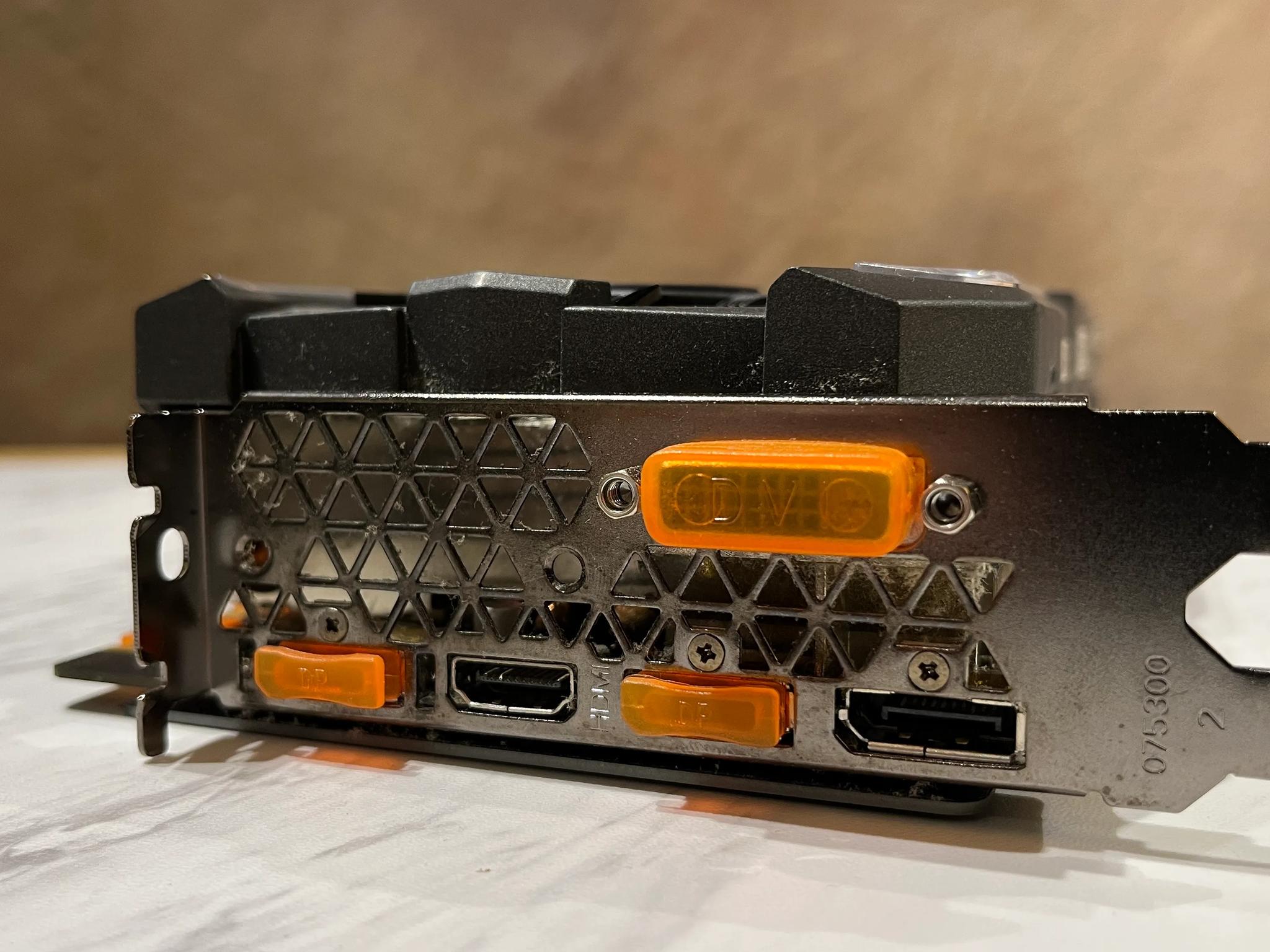 Used Zotac GTX 1070 8GB AMP EXTREME
