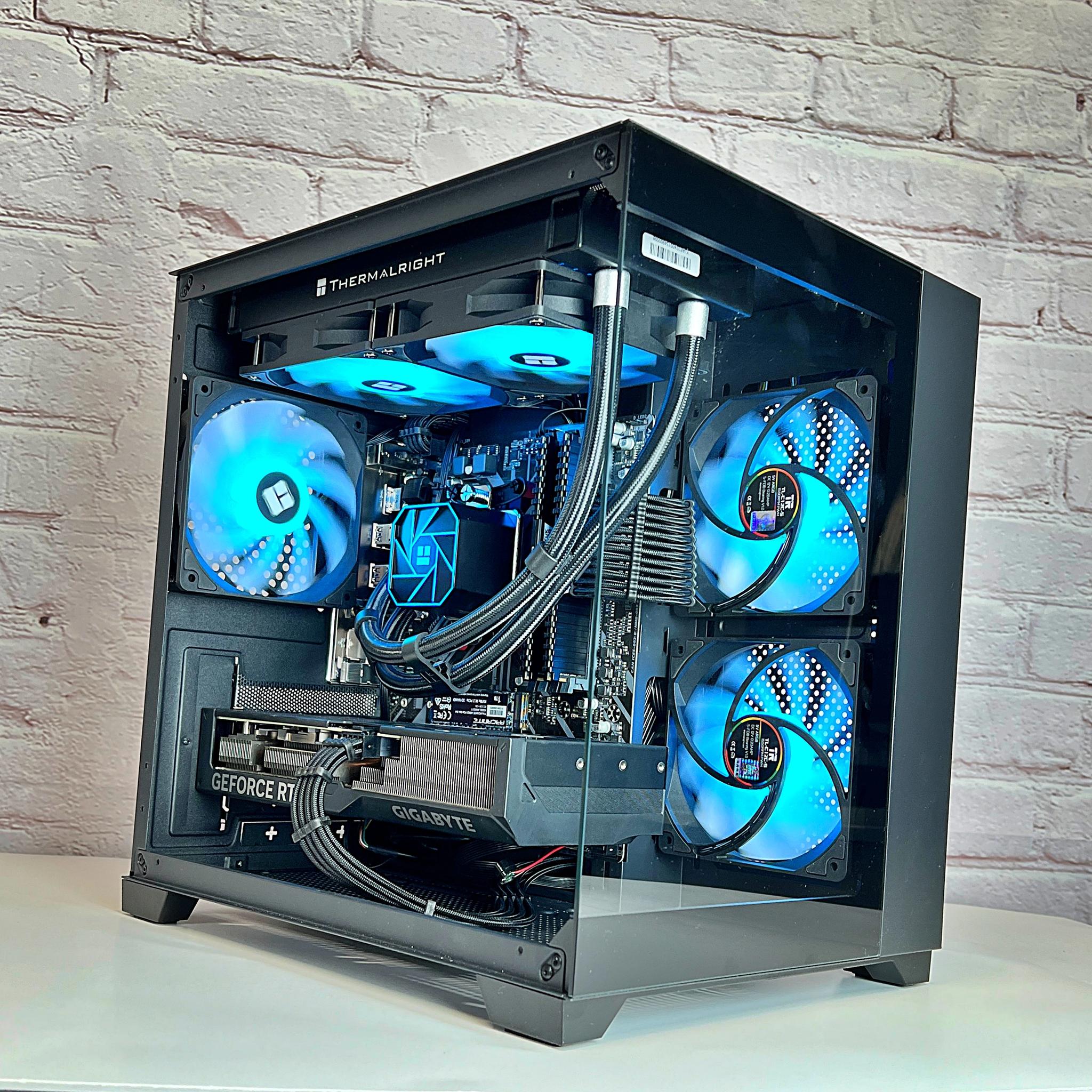 Liquid Cooled RTX 4070 Ryzen 5 5600X 32GB RAM 1TB M.2 Win 11 Gaming PC