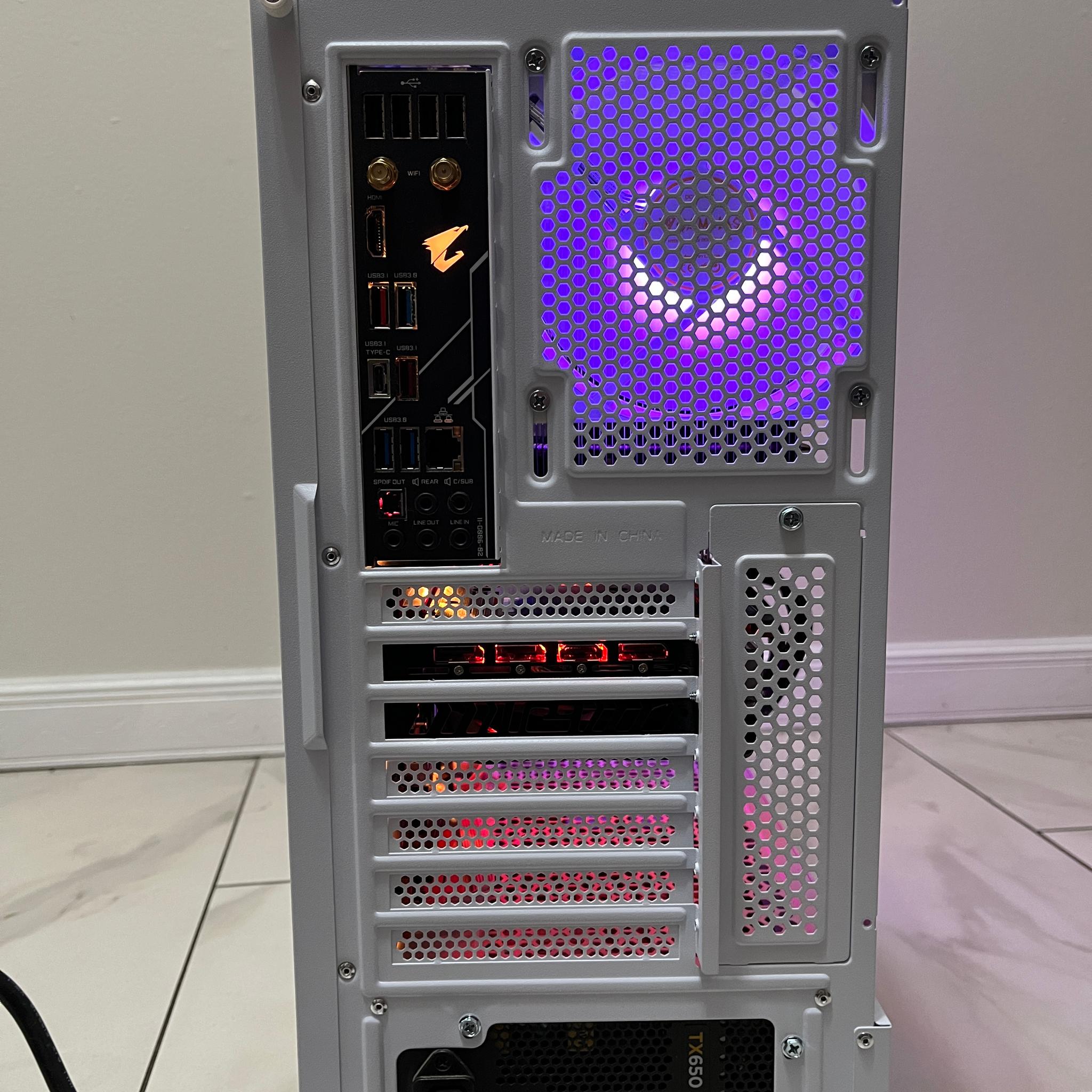 AMD RX 6600 XT, Intel Core i7-8700k, 16GB RAM, 1TB SSD, High FPS Gaming PC w/ Wi-Fi & BT