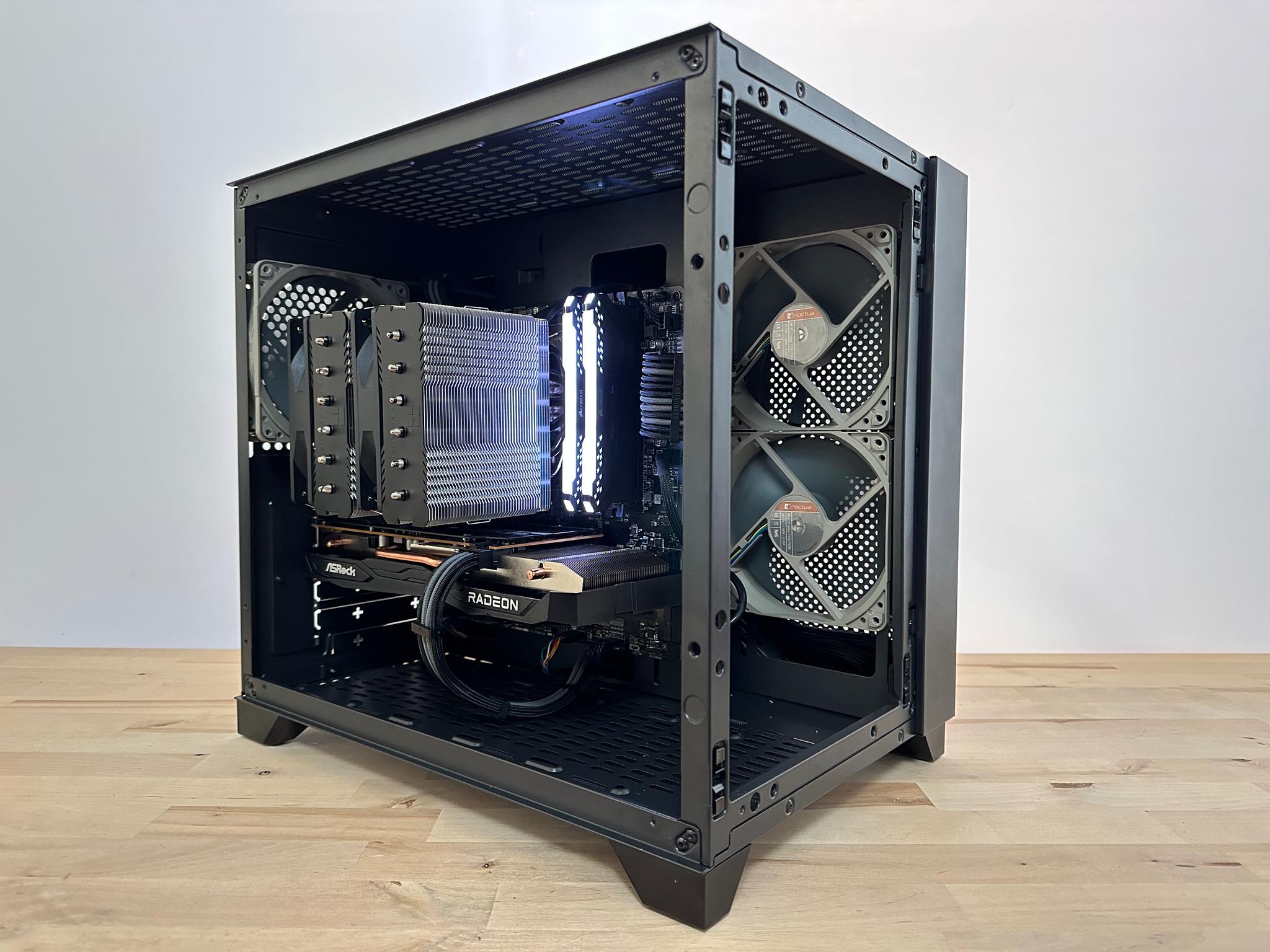 Gunmetal Grey Mid-Range PC (AMD Ryzen 5 5600X | Radeon RX 6650 XT | Windows 11 Pro)