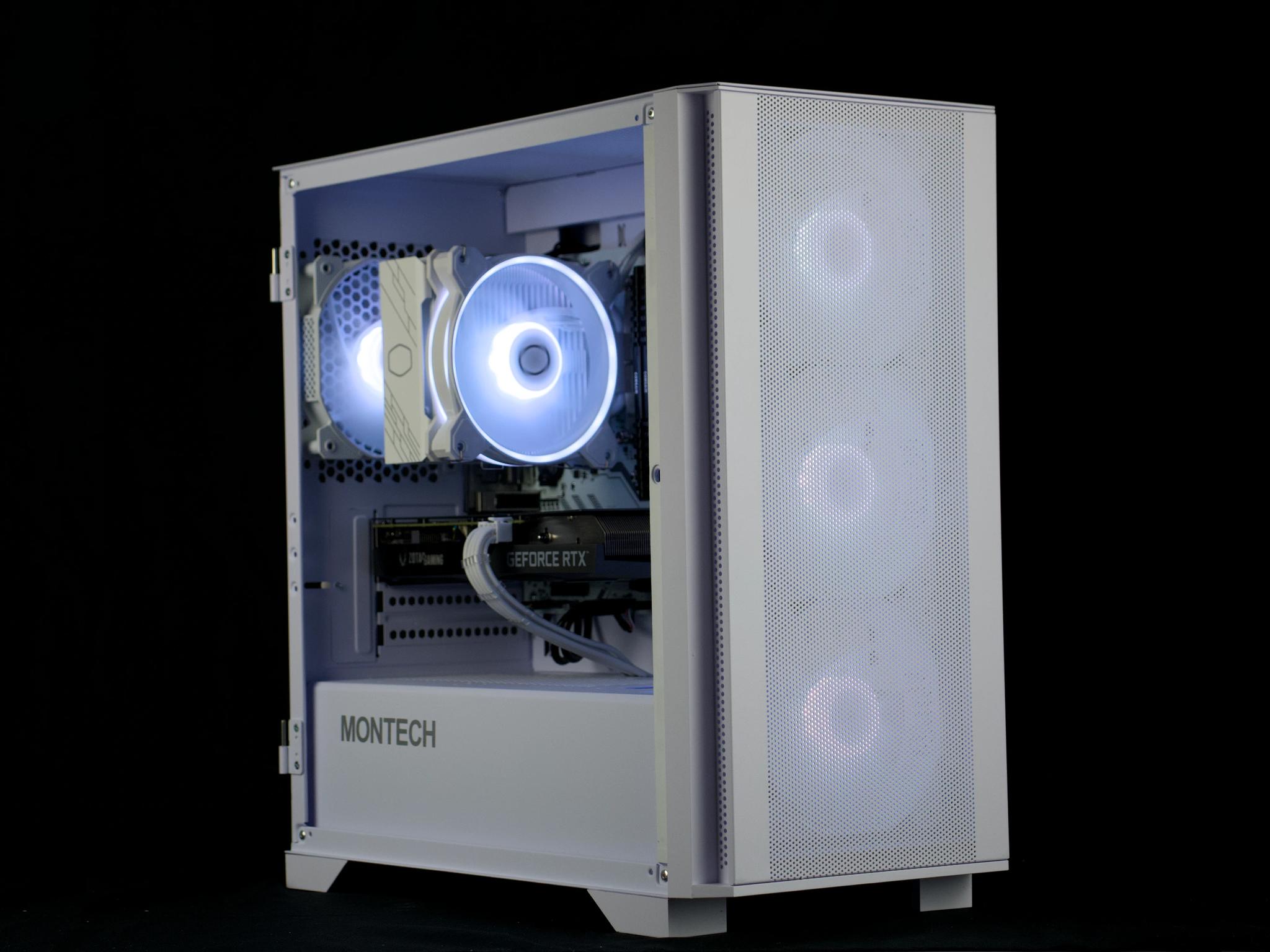 🧊❄️🧊 White Gaming PC – RTX 3060 12G , Ryzen 5 3600, 16GB RAM, 500GB SSD - WiFi, BlueTooth 🧊❄️🧊