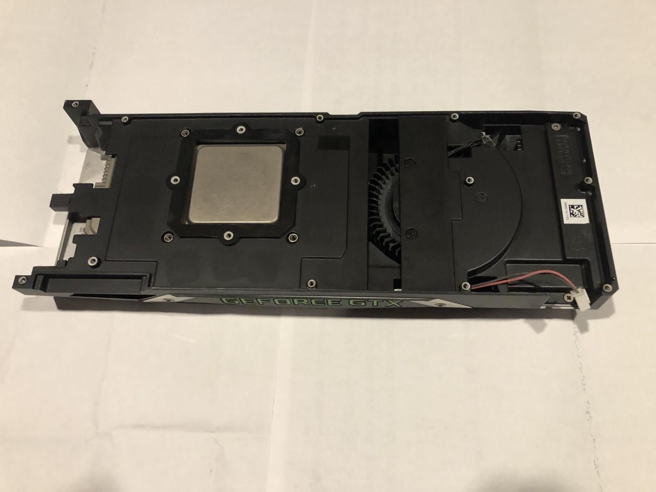 Nvidia Geforce GTX 1080 FE Fan Heatsink 