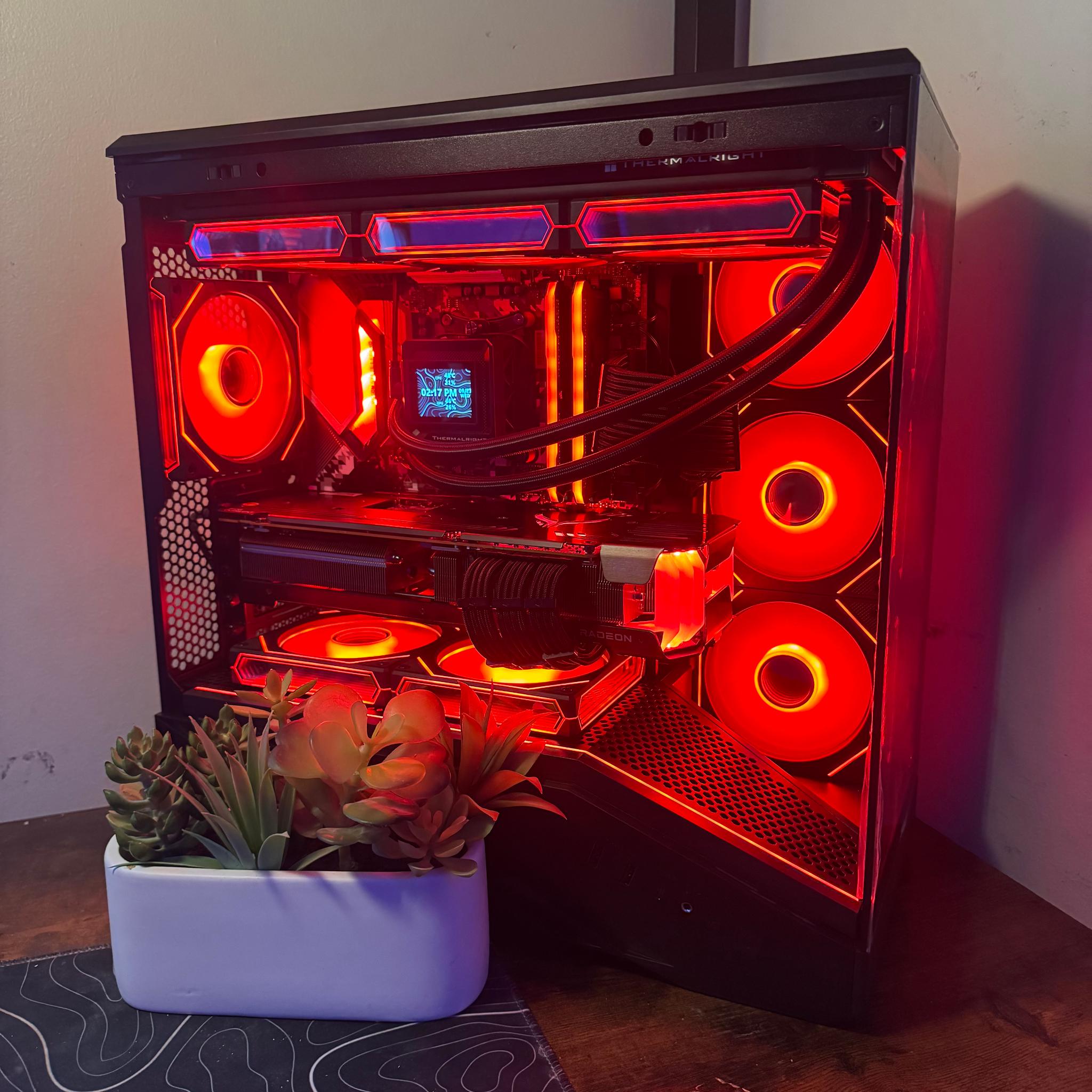 🚀High FPS Team Red 1440p/4K PC❤️ - Ryzen 5 5600X3D | RX 6900 XT 16GB | 32GB DDR4 | 1TB Gen4 M.2 SSD