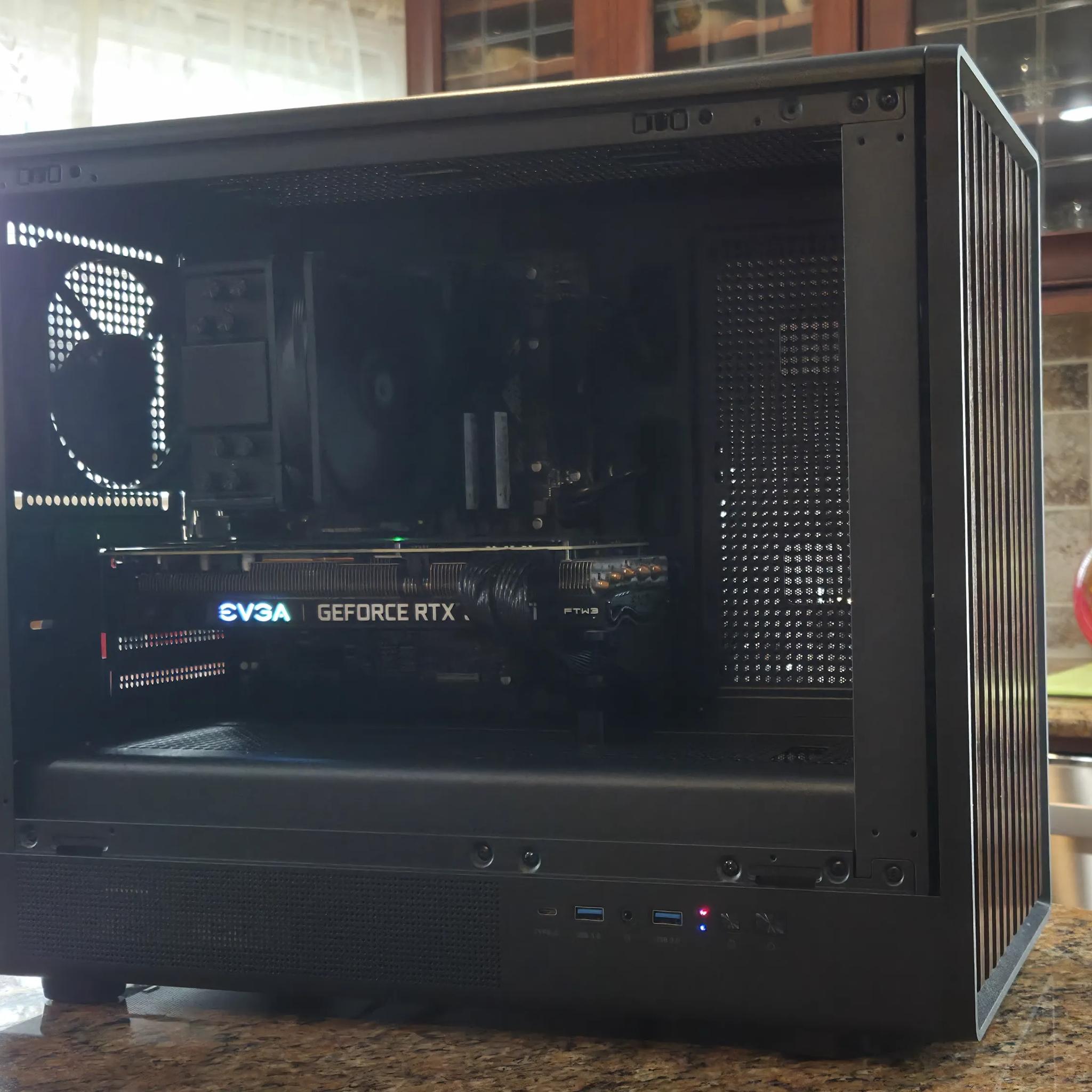 UDGX Creative Power – Intel i7 + RTX 3060 Ti FTW3  Silent Compact Build