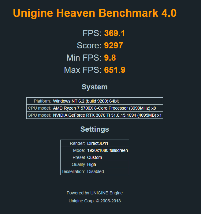 Heavy Hitter | AMD Ryzen 7 5700X + RTX 3070Ti
