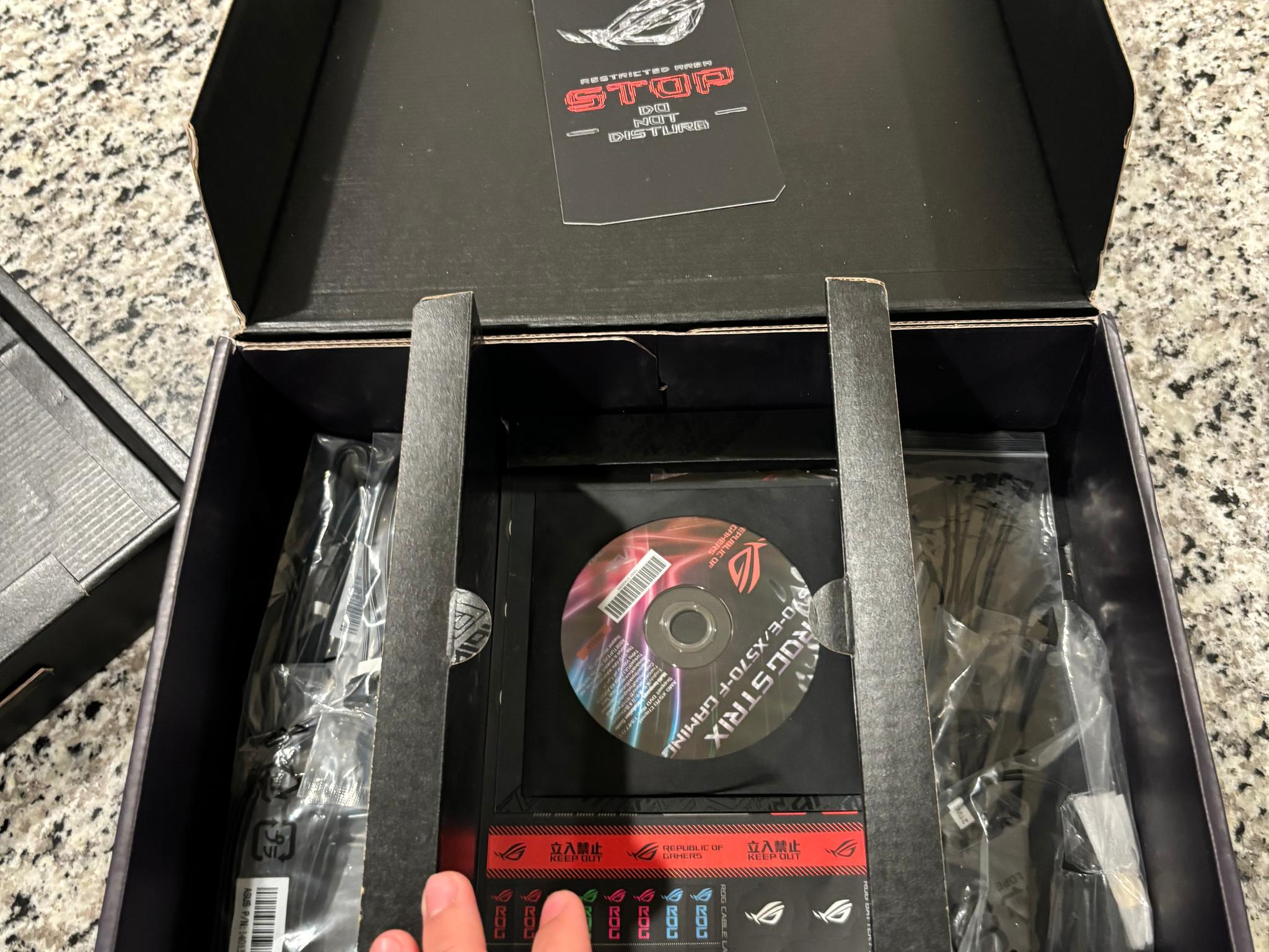 5900X, Motherboard, Ram, AIO, Fans and Fan Hub Combo