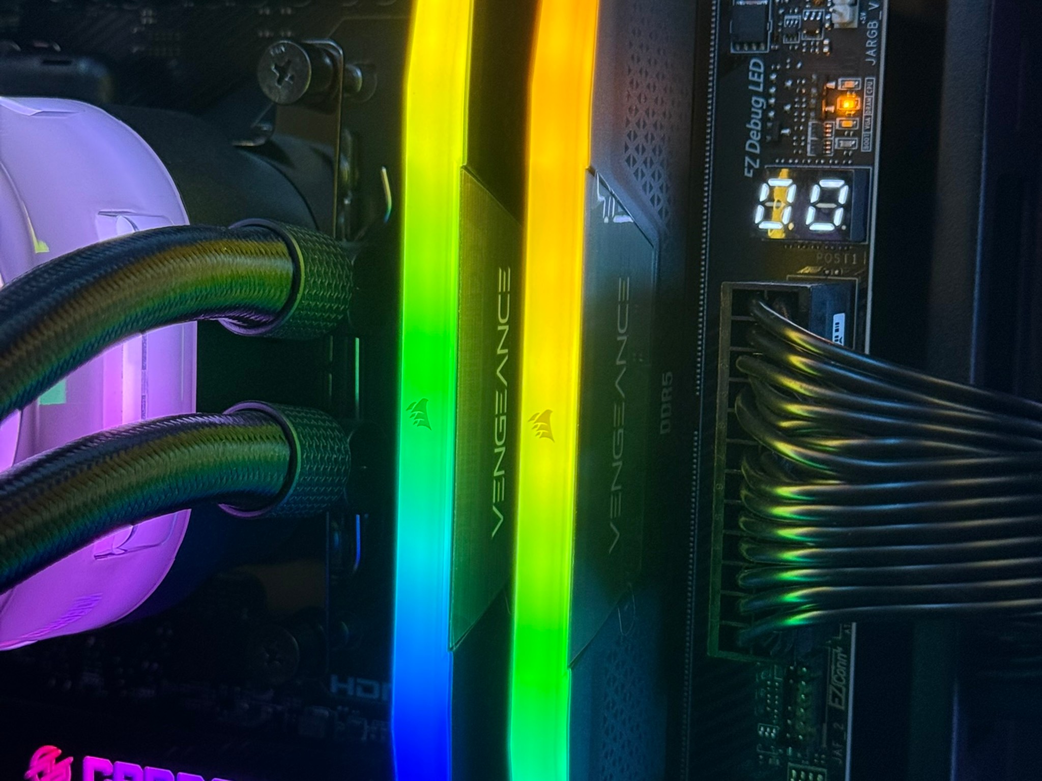 Corsair Vengeance RGB DDR5 32GB (2x16GB) 6000MHz CL30 | EXPO | Box Included