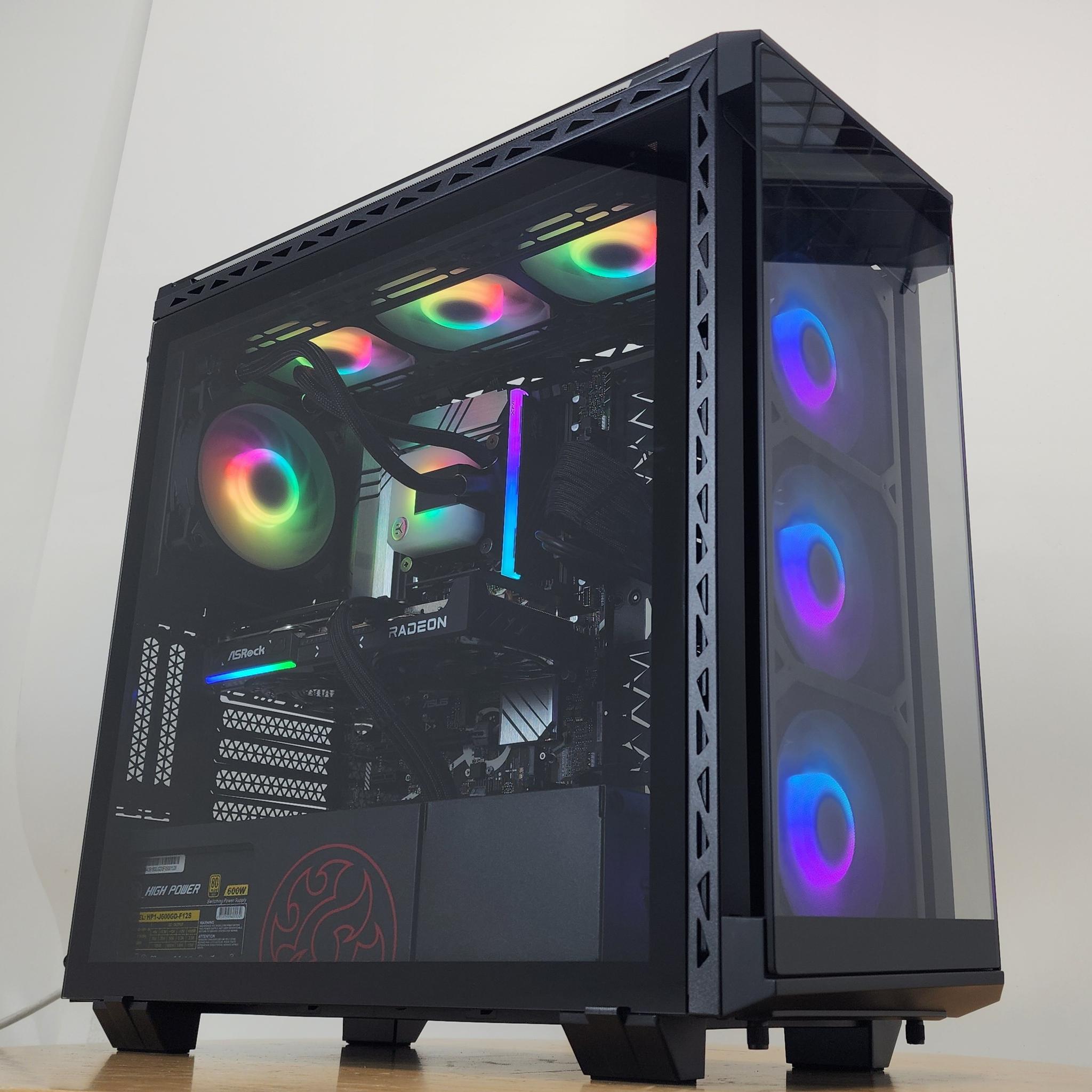 Gaming PC i5-13400F 16GB RAM 500GB SSD RX 9060 8GB Windows 11 Computer