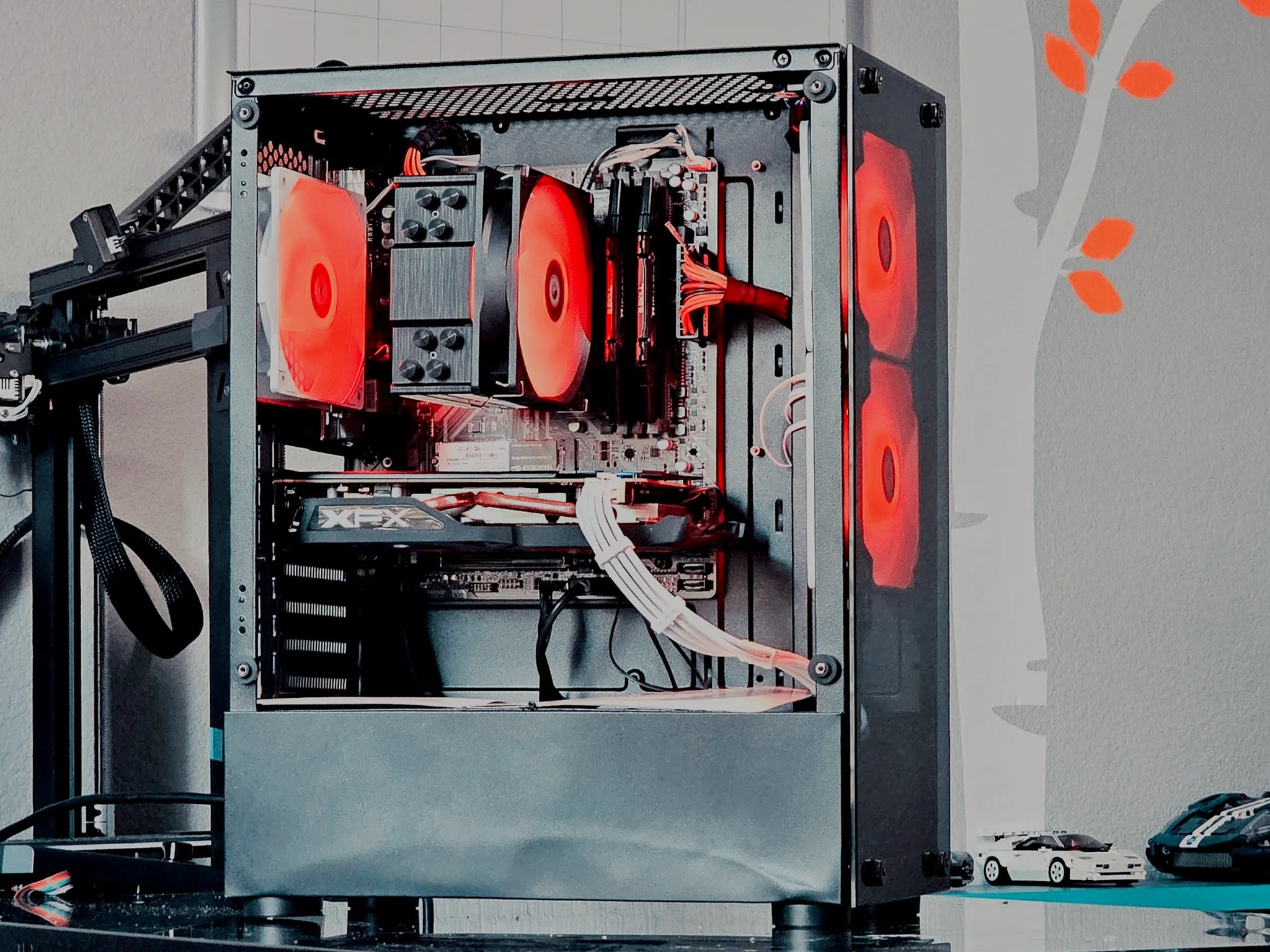 Ryzen 3 3200G/ RX 580 Gaming PC Computer