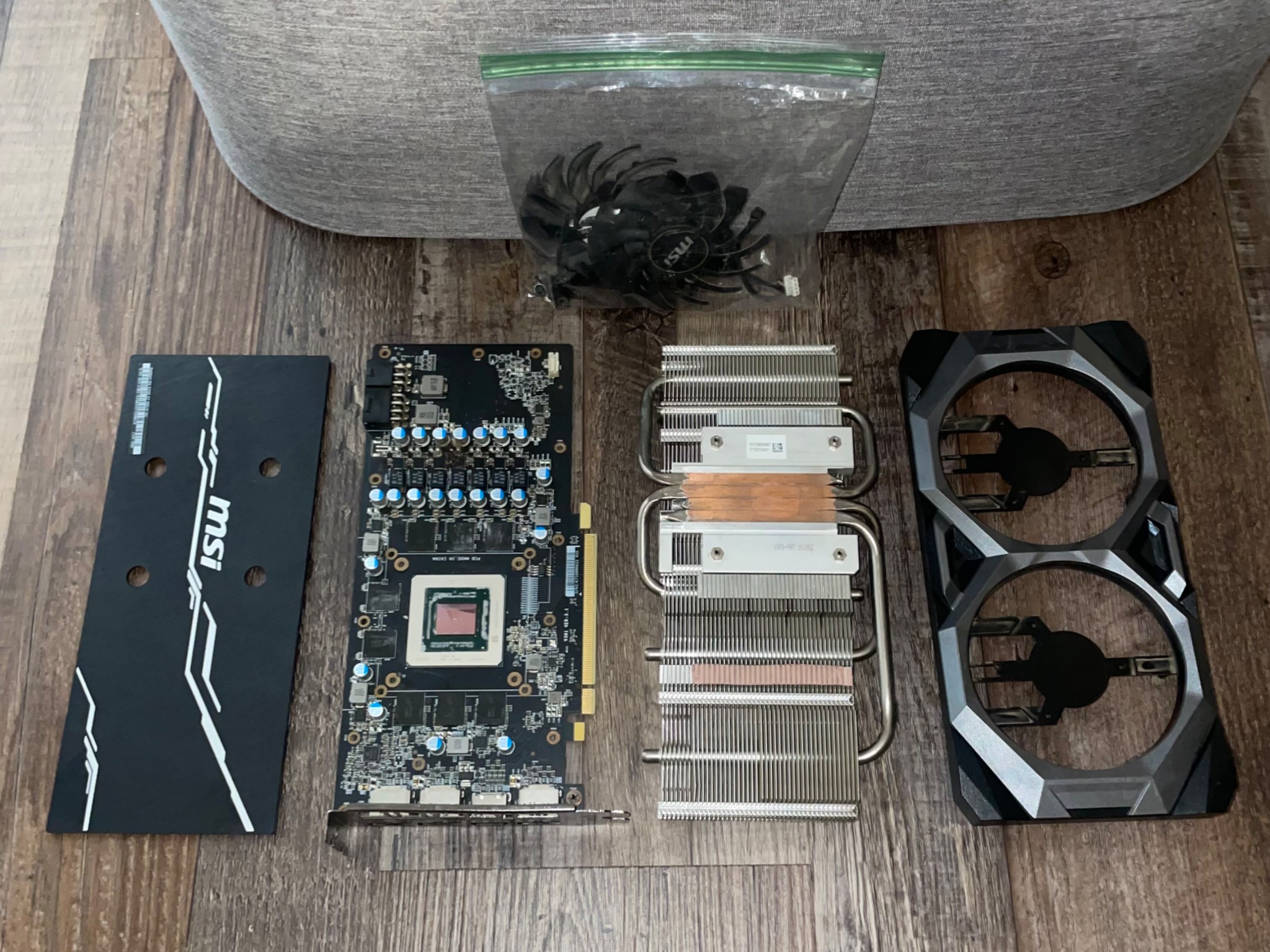 Msi Rx 5700xt for Parts/Repair