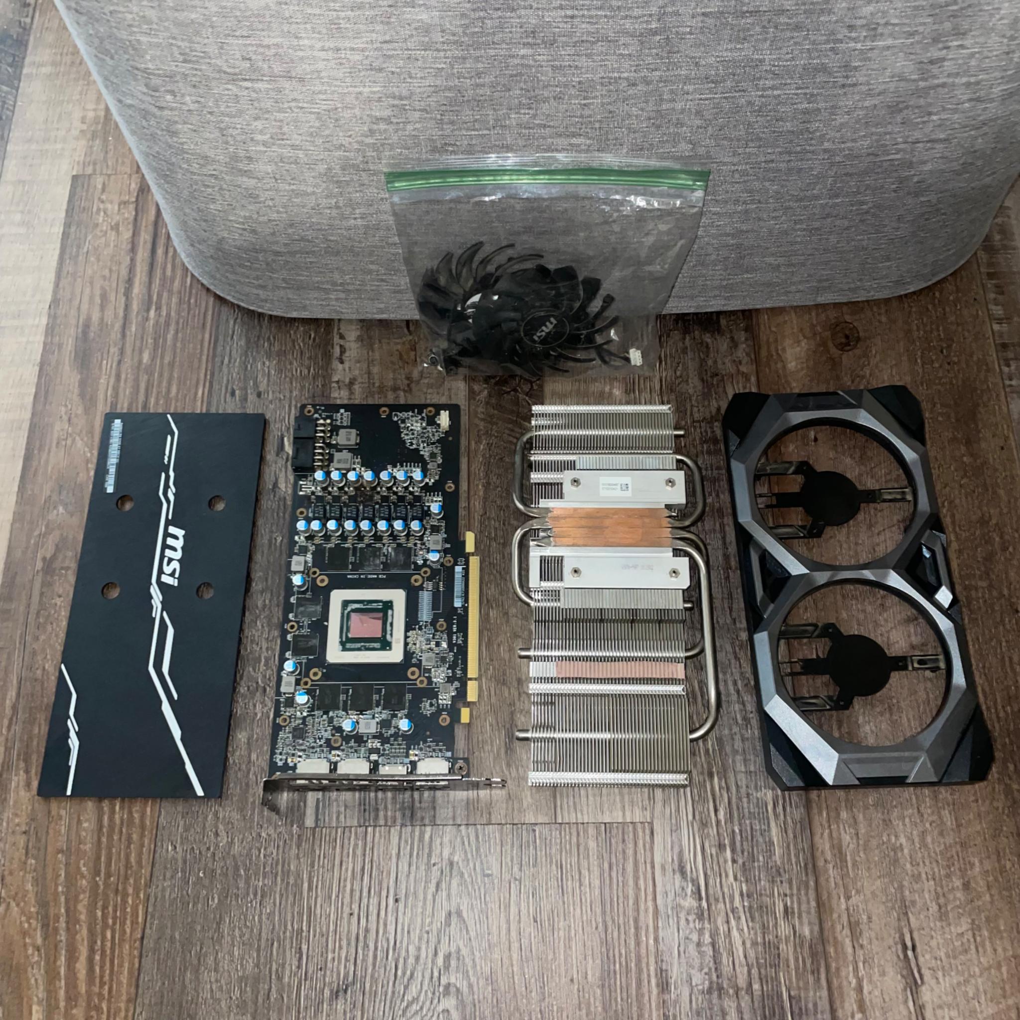 Msi Rx 5700xt for Parts/Repair
