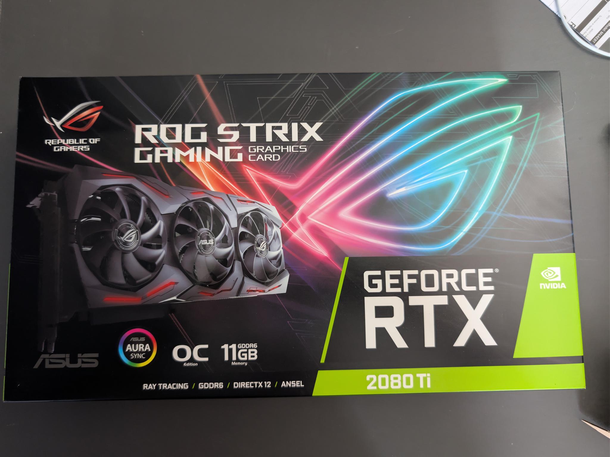 Asus ROG Strix GeForce RTX 2080 Ti Gaming OC