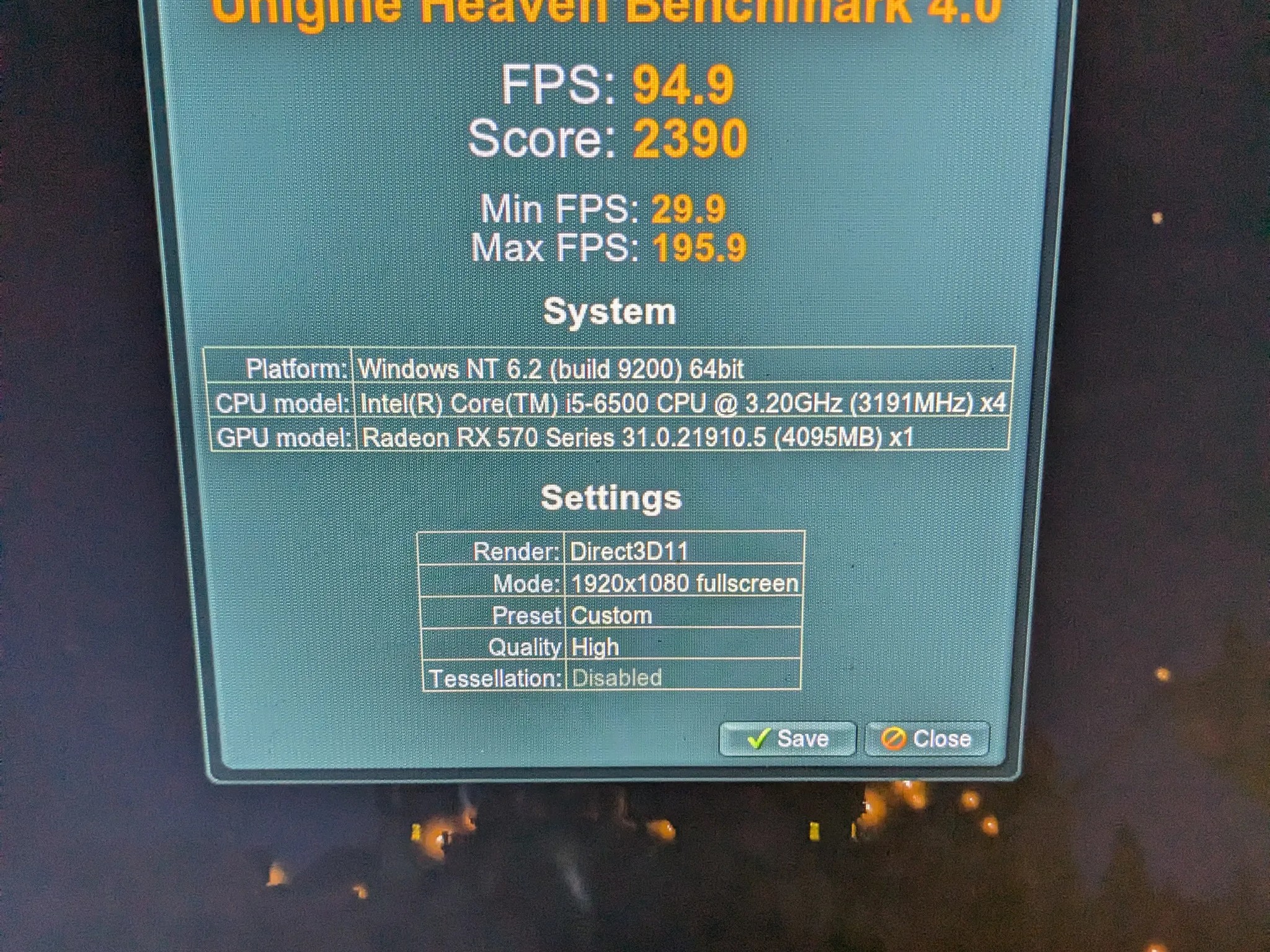 FREE SHIP || i5-6500, 16GB RAM, RX 570 4GB, 480GB SSD, Win10, Wifi, New PSU, RGB Infinity Fans