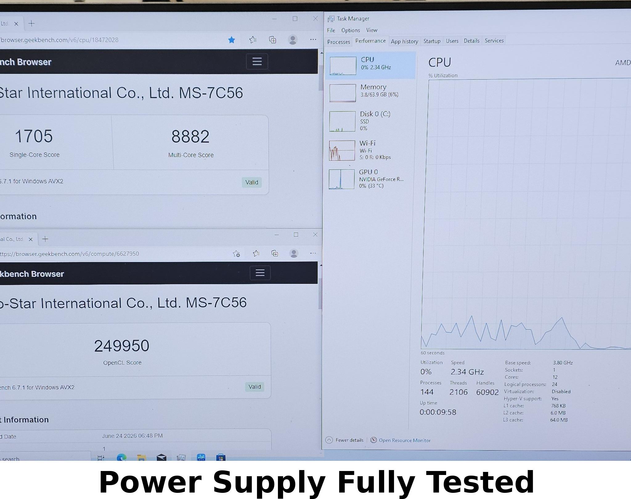 EVGA SuperNOVA 850 G3 850W 80+ Gold Power Supply