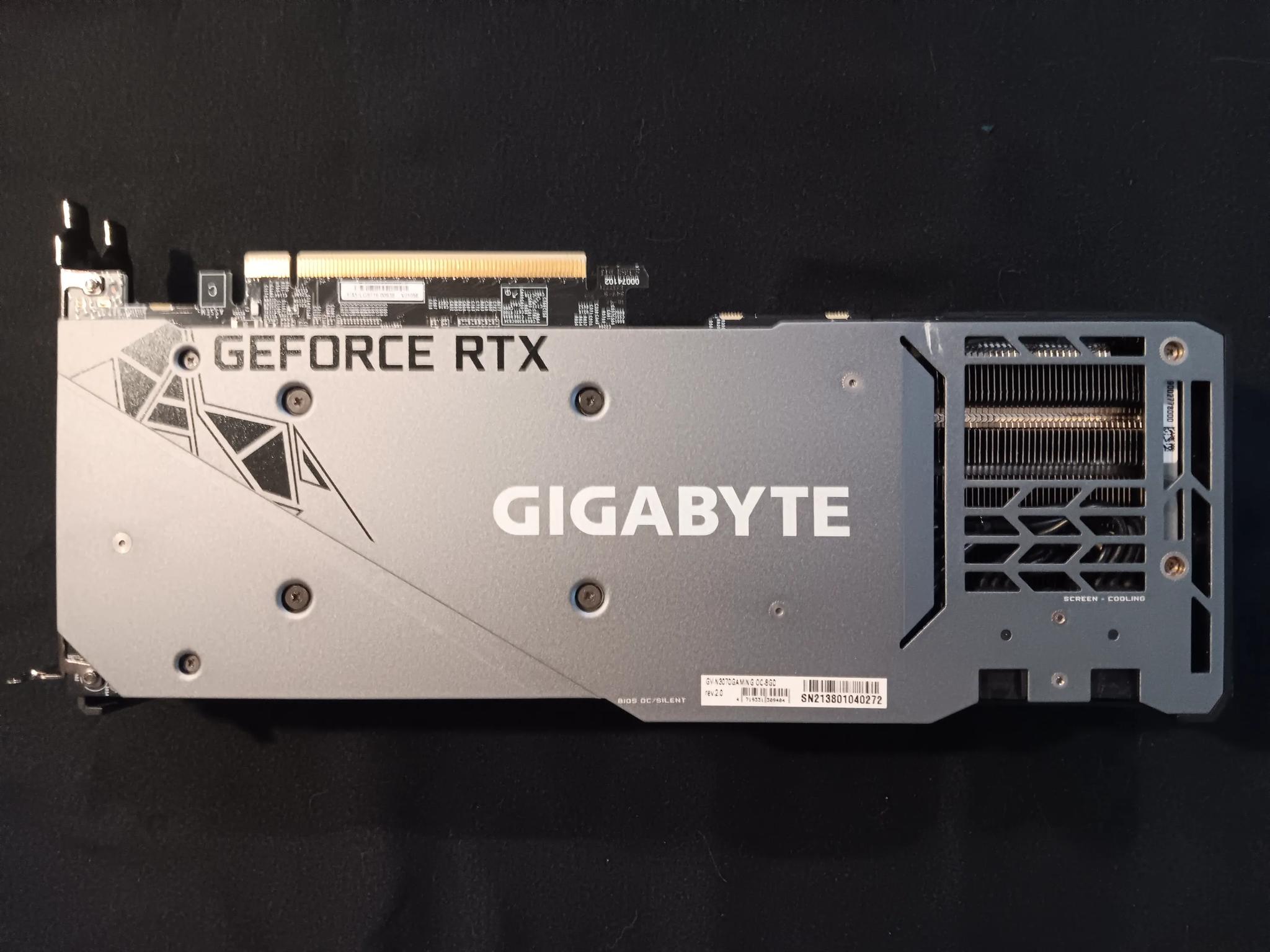 Gigabyte GeForce RTX 3070 Gaming OC 8GB