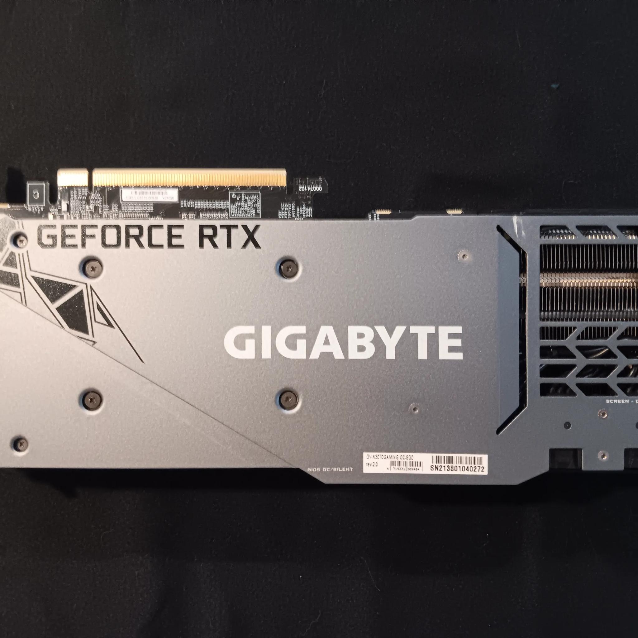 Gigabyte GeForce RTX 3070 Gaming OC 8GB
