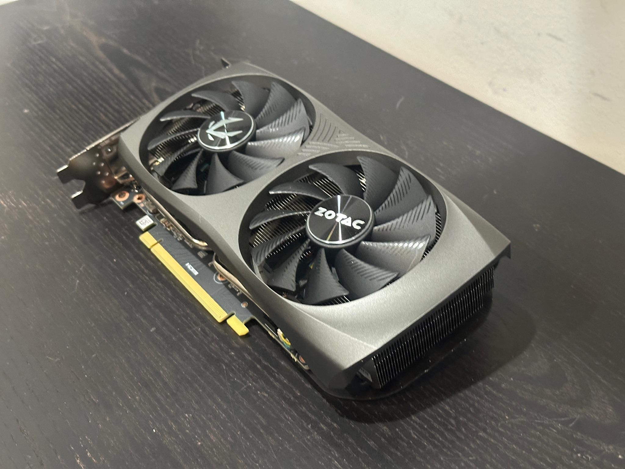 ZOTAC RTX 4060Ti Twin Edge OC - 8GB, GDDR6 256-bit GPU, 1x HDMI, 3x DisplayPort