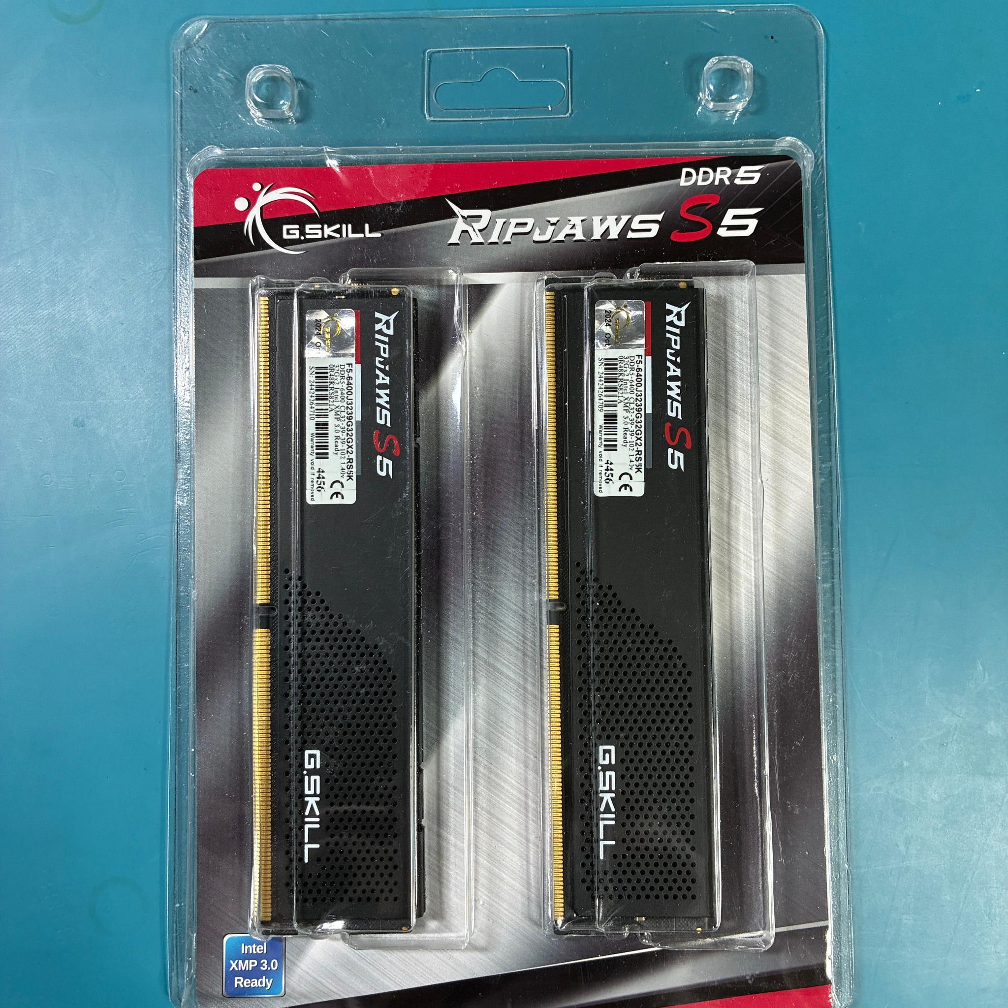 G.SKILL Ripjaws S5 Series DDR5 RAM 64GB kit (Memory)
