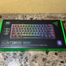 BNIB Razer Huntsman Mini 60% Gaming Keyboard - Clicky Optical Switches