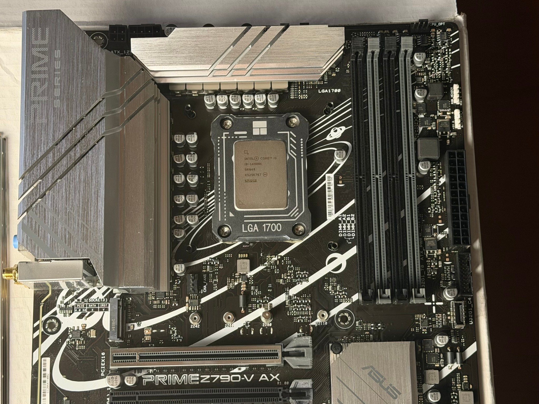 14900k + Asus Prime Z790-V AX Motherboard